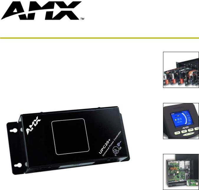 AMX UPC20+ User Manual