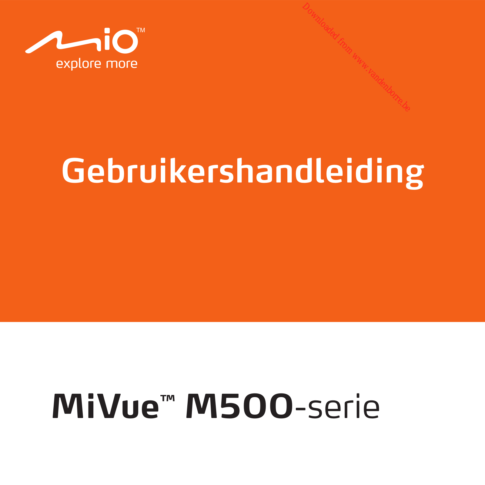 MIO M500 User Manual