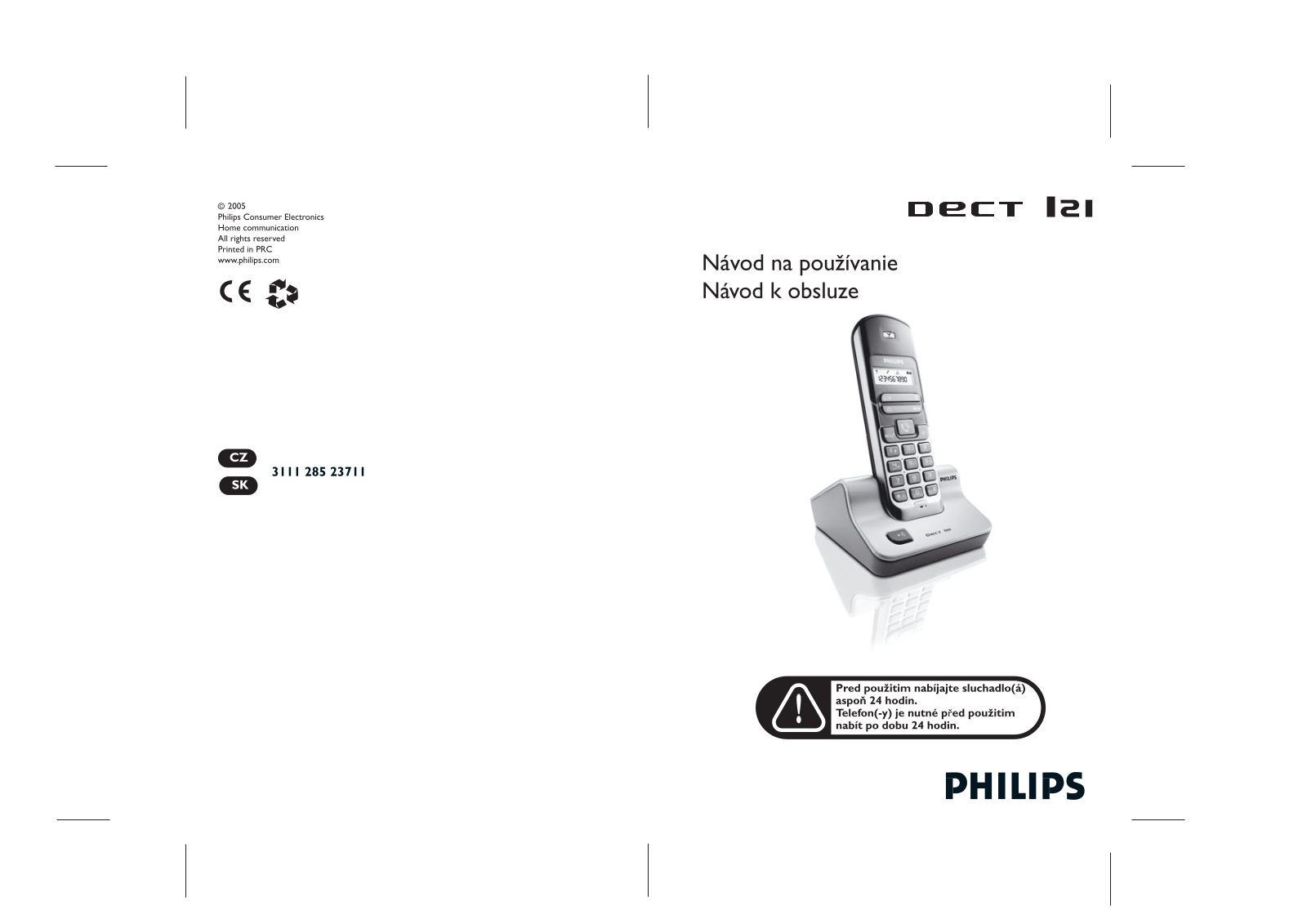 Philips DECT 122 User Manual