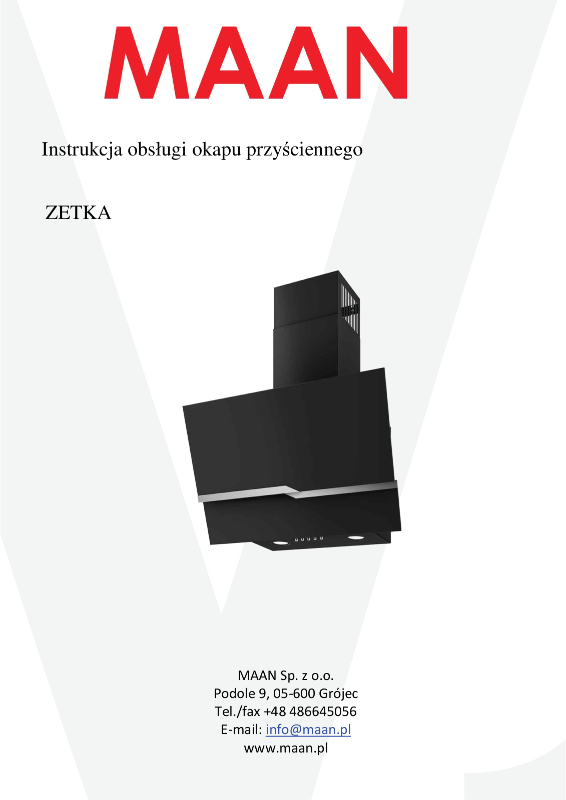 MAAN Zetka User guide - ManualMachine.com