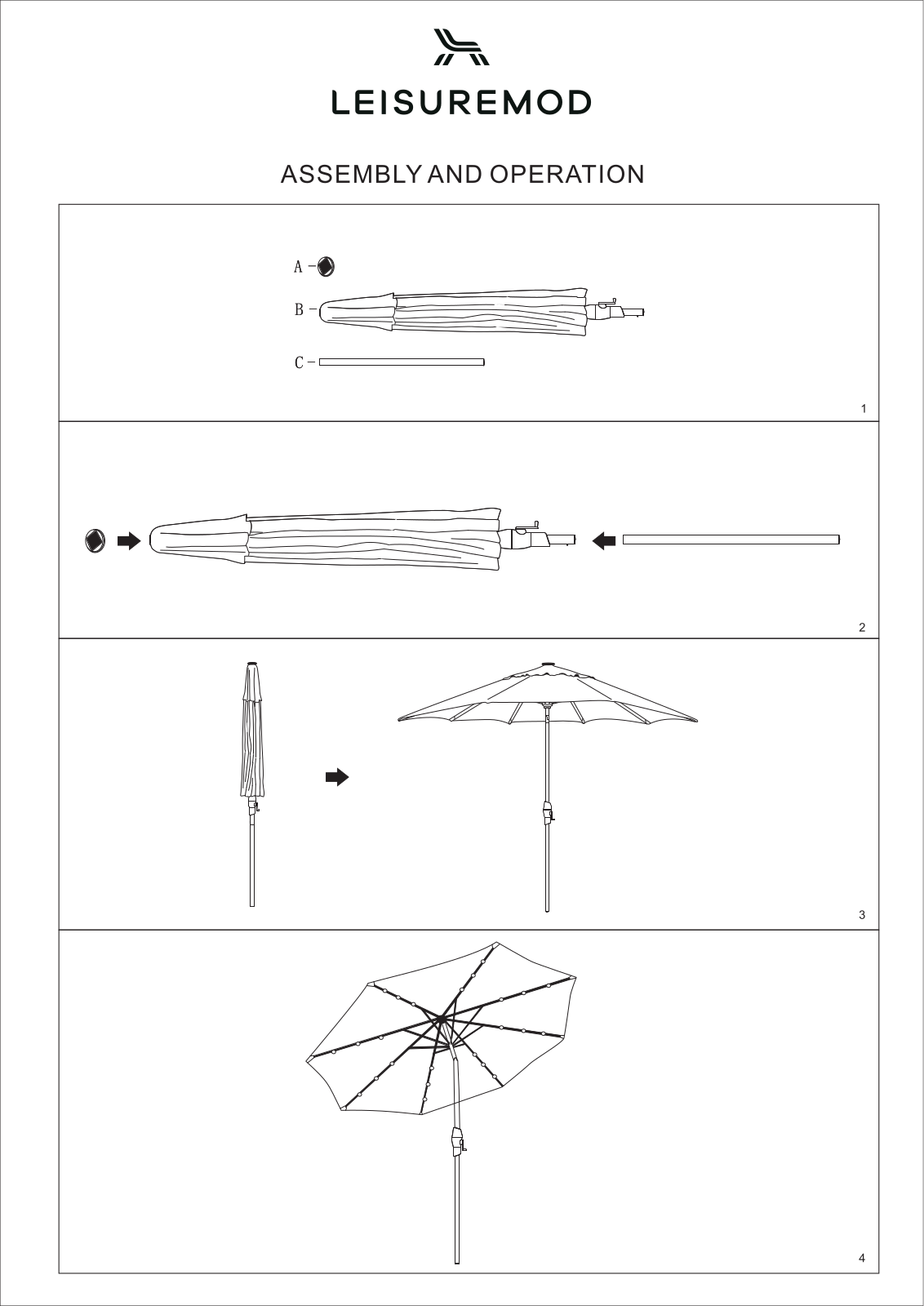 LeisureMod LMOD1758 Instructions - ManualMachine.com
