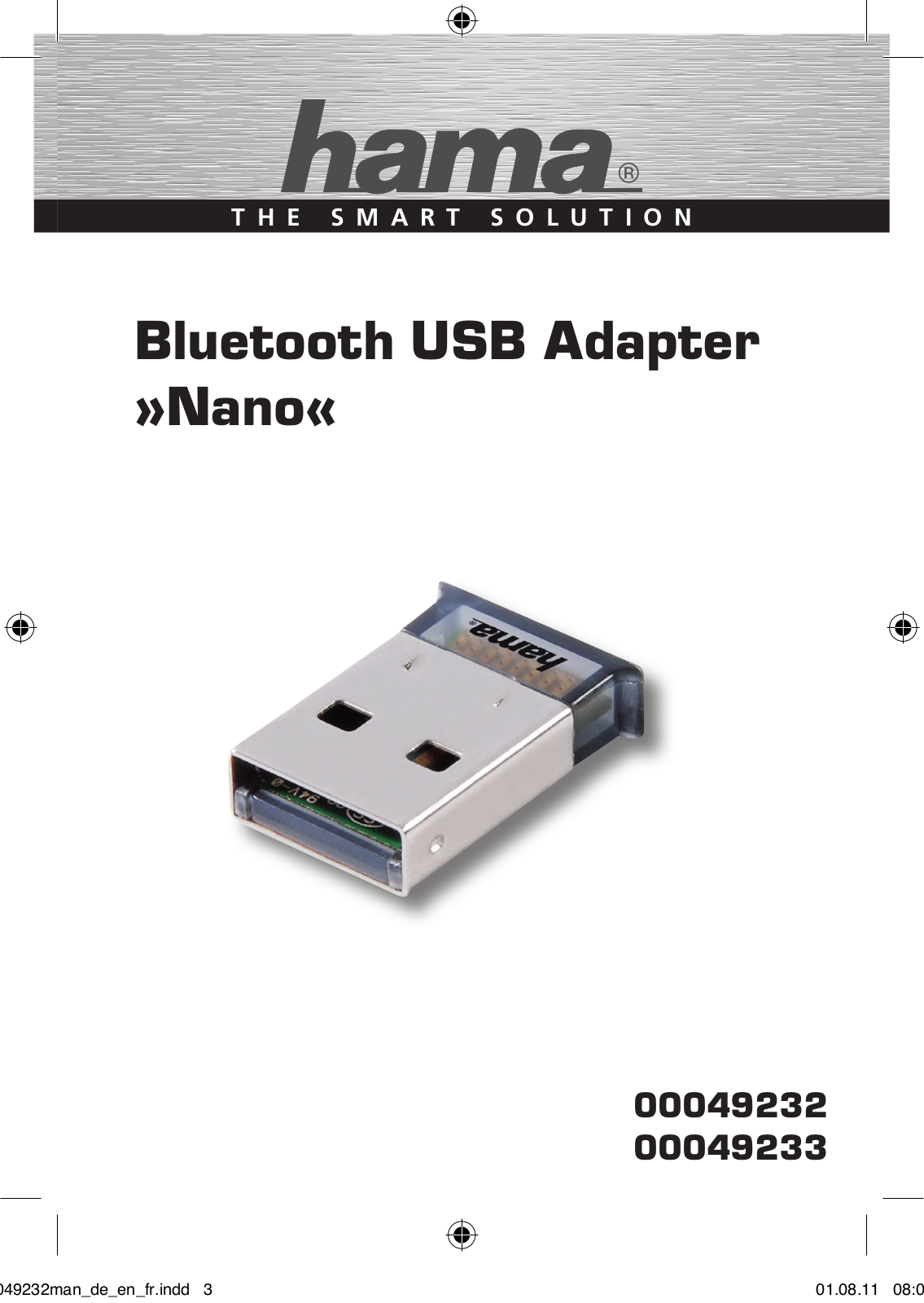 Hama Bluetooth USB Adapter Nano User Manual