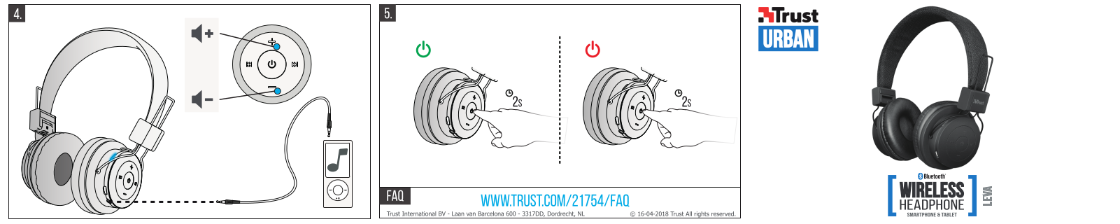 Trust Leva operation manual