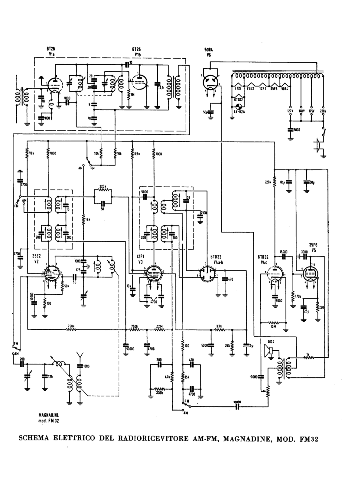 Magnadyne fm32 schematic