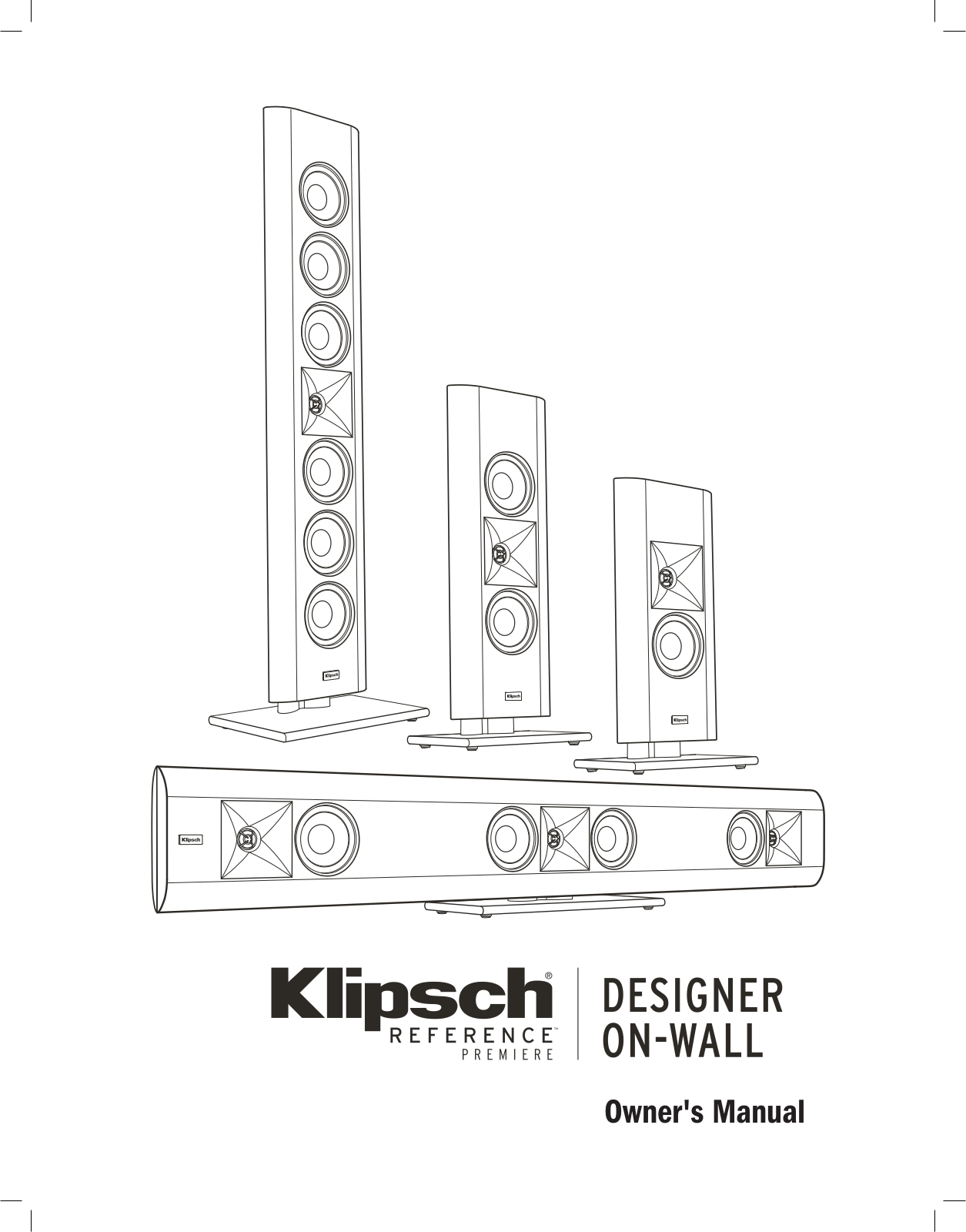 Klipsch designer On-wall User Manual