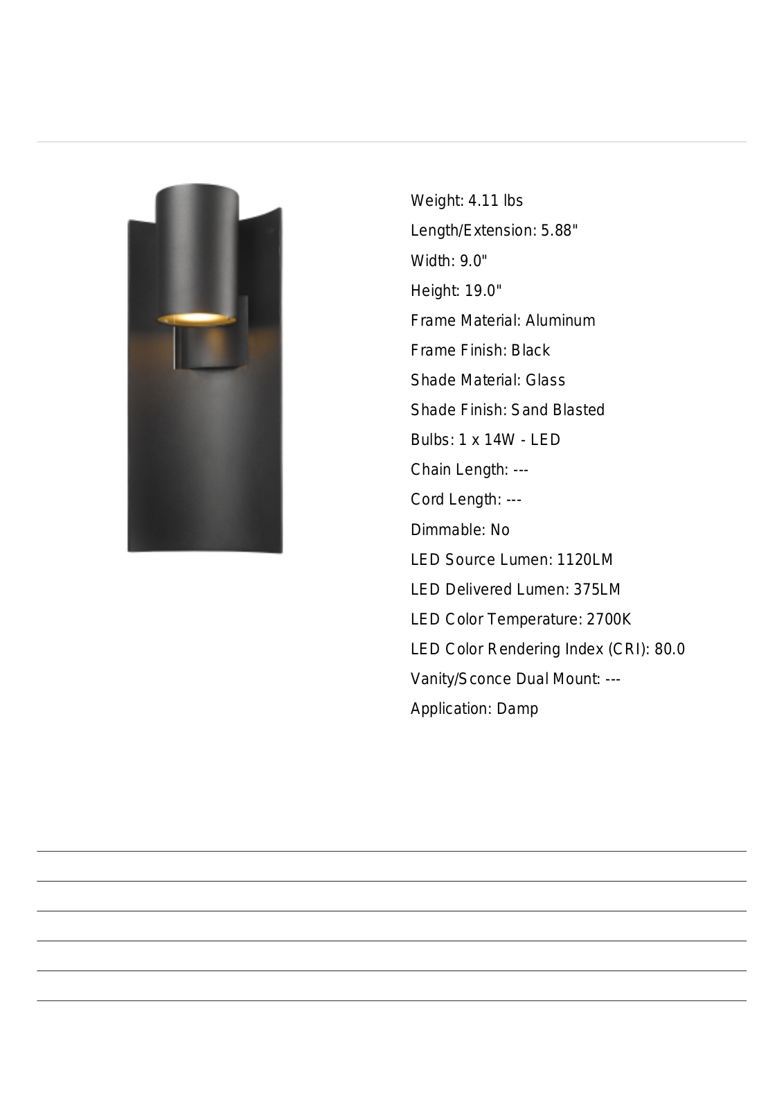 Ivy Bronx IVBX8129 Specifications - ManualMachine.com
