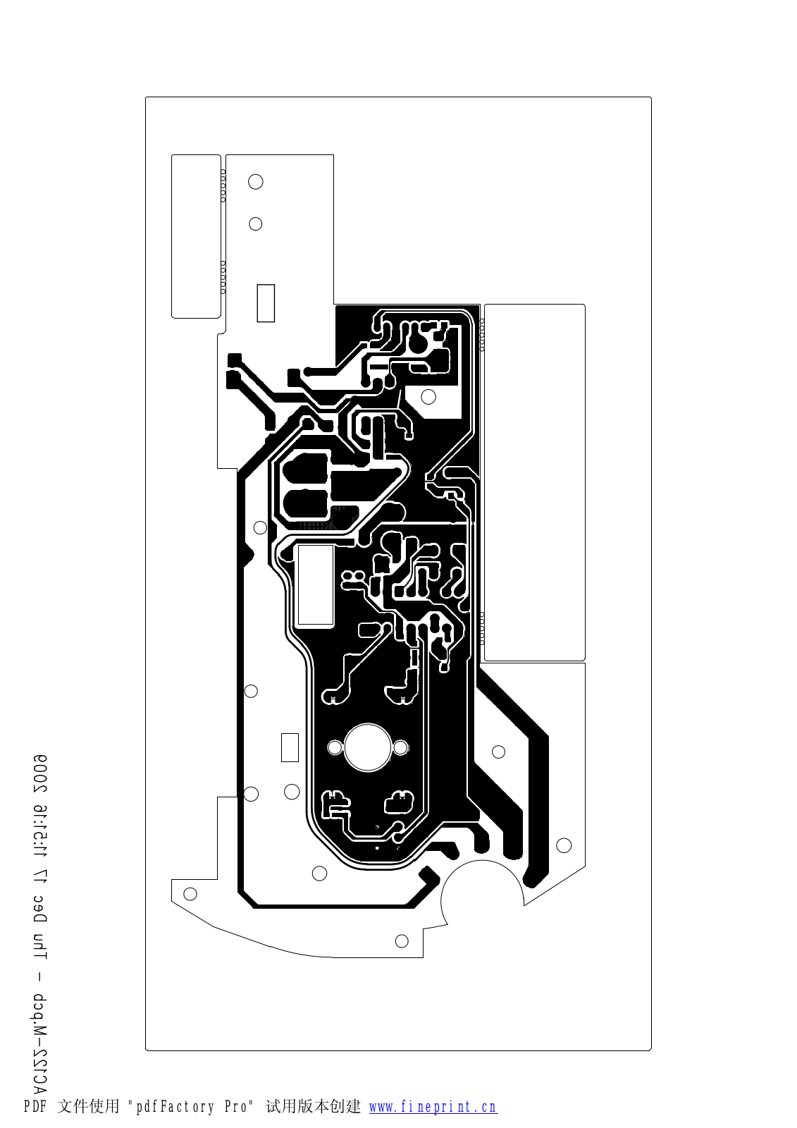 Vitek AC122 Main PCB Layout