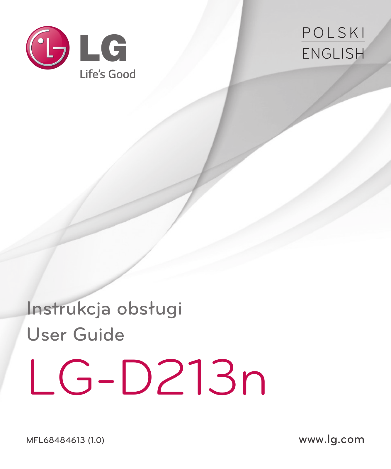 LG LG-D213n Operating Instructions