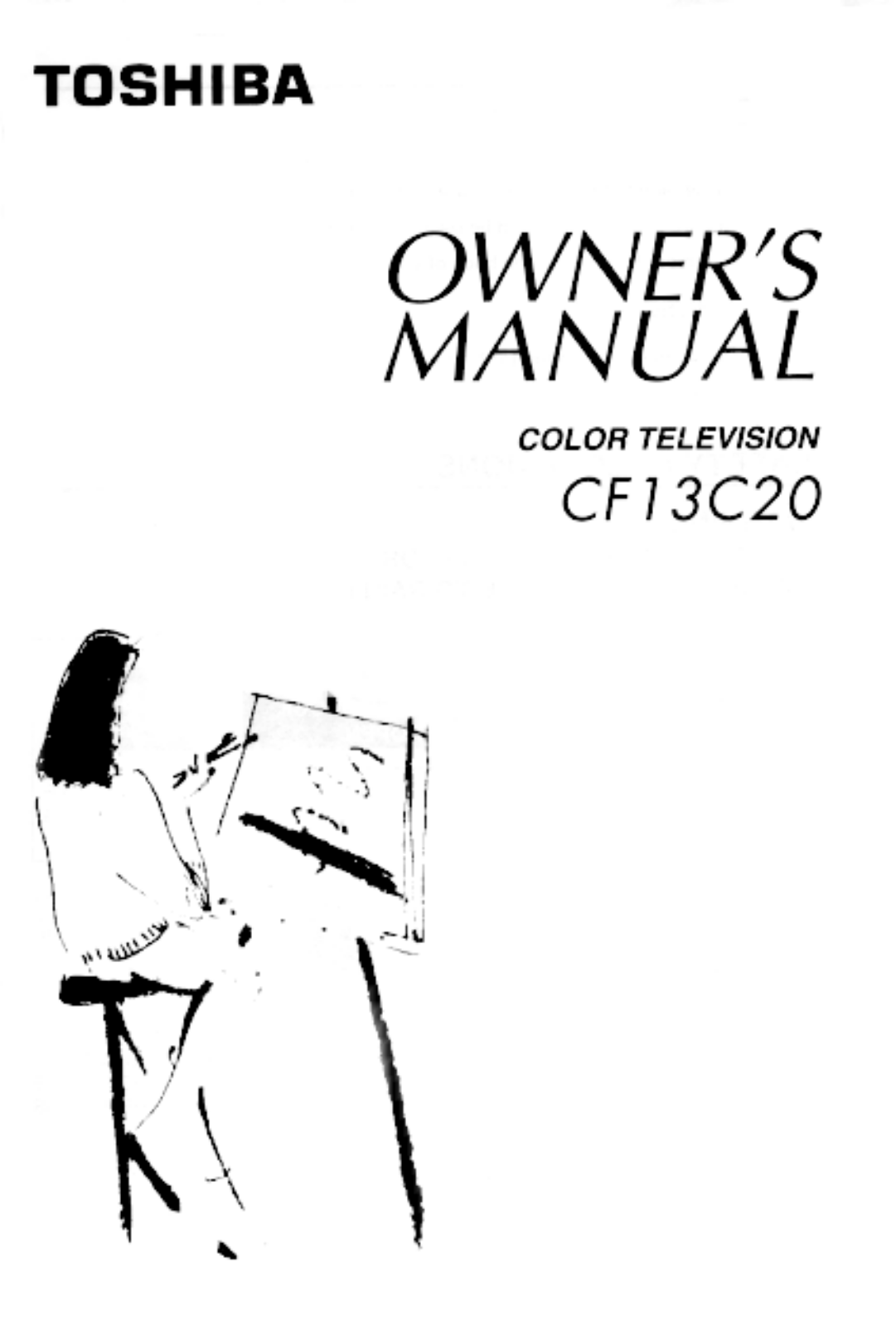Toshiba CF13C20 Manual