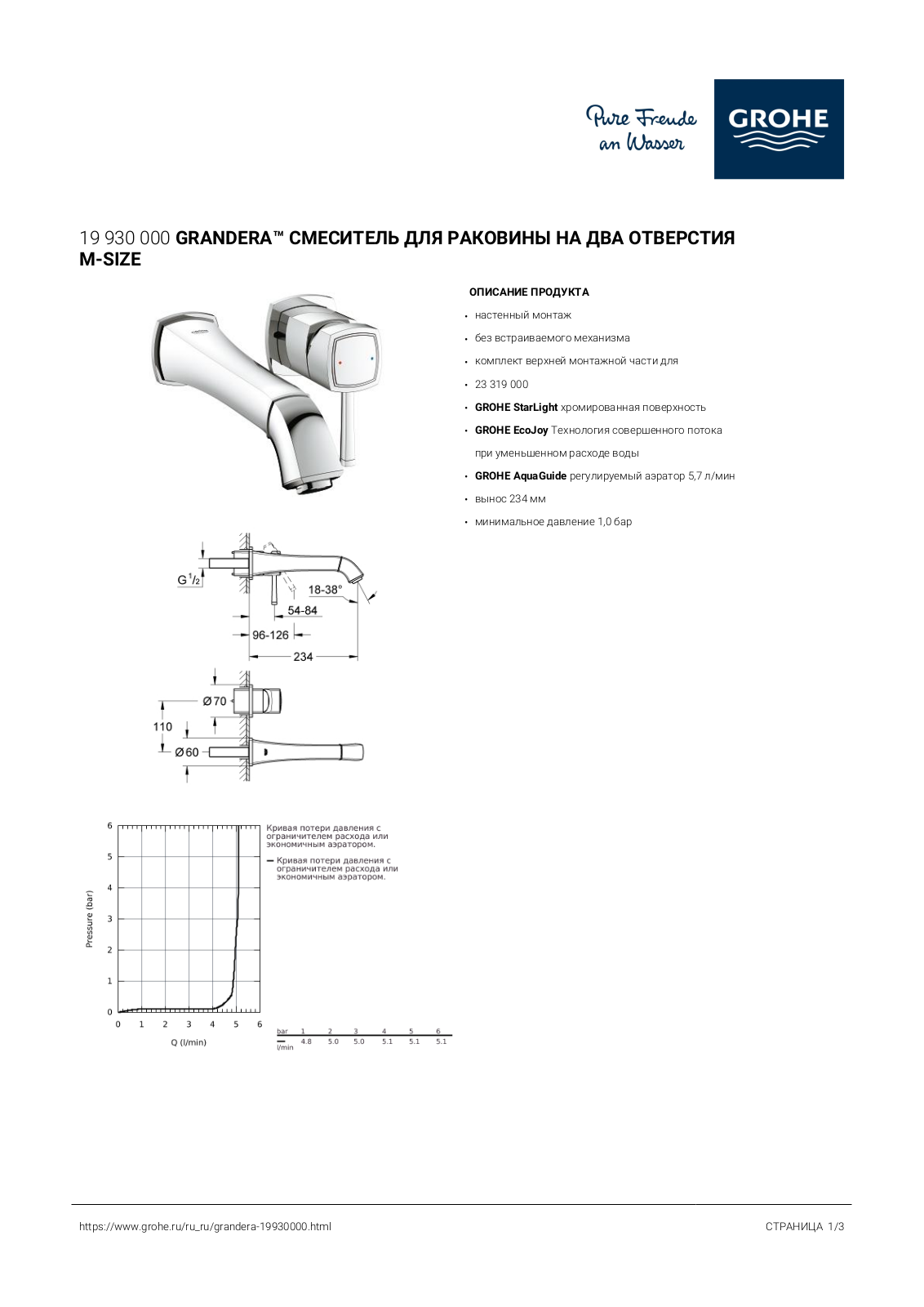 Grohe 19930000 User guide