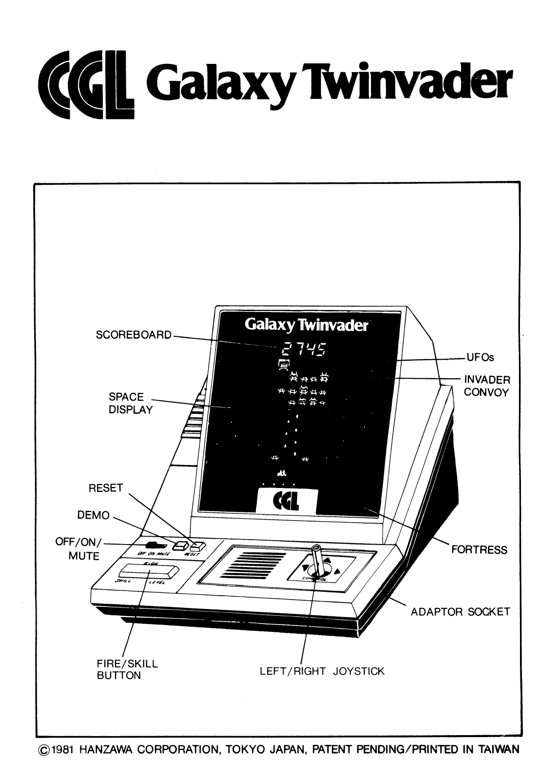 CGL GalaxyTwinvader User Guide - ManualMachine.com