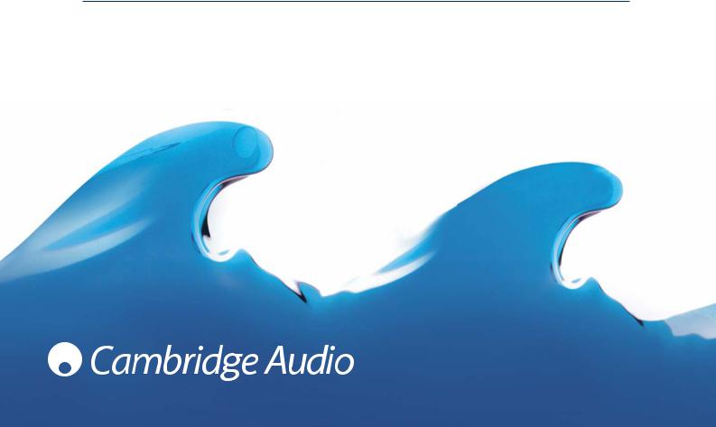 Cambridge Audio 640T User Manual