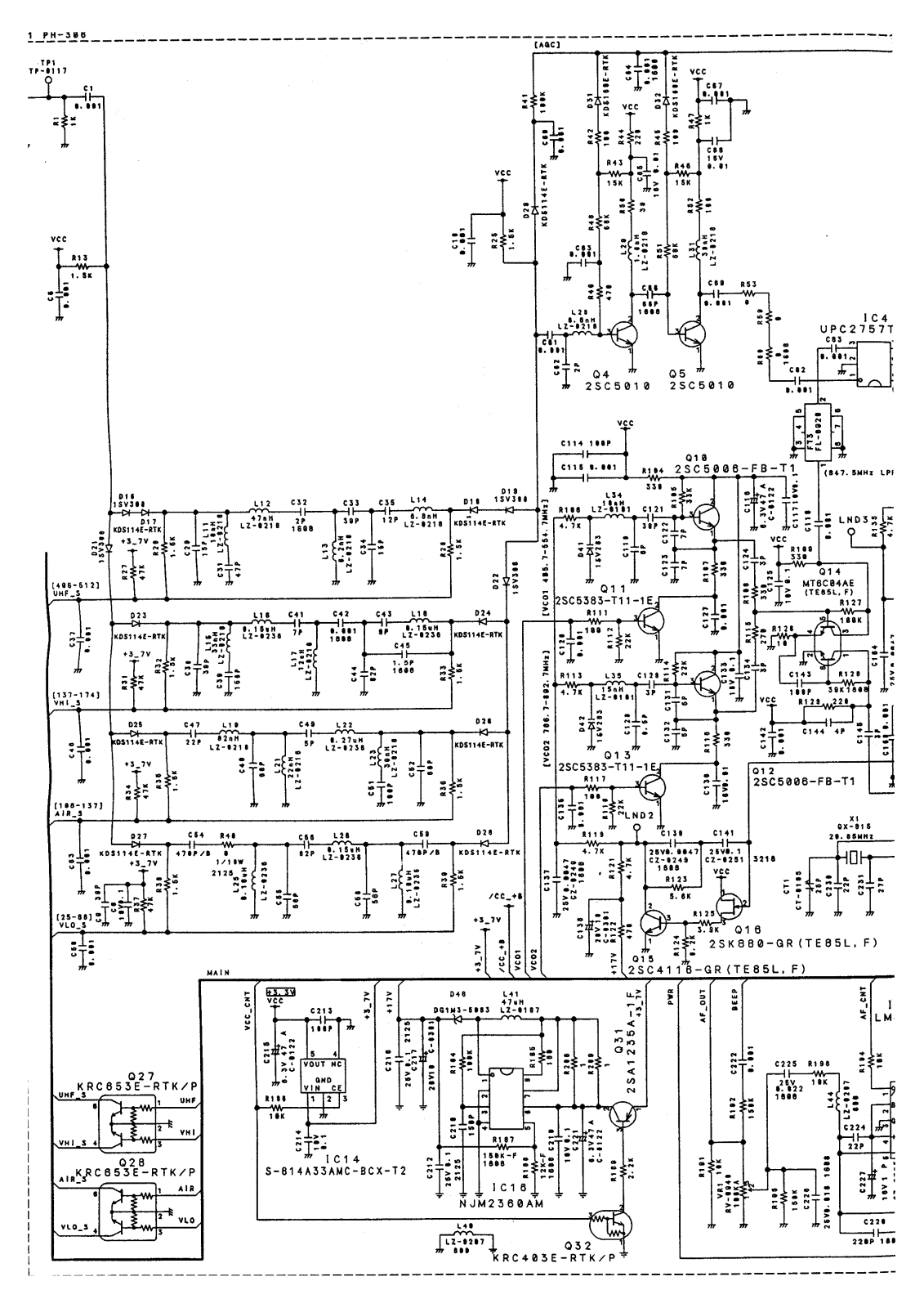 Albrecht SC AE 72H Schematic