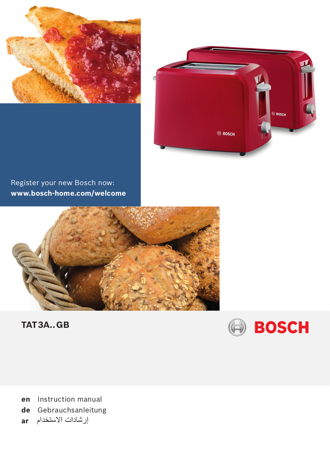 Bosch TDS4070GB Instruction manual