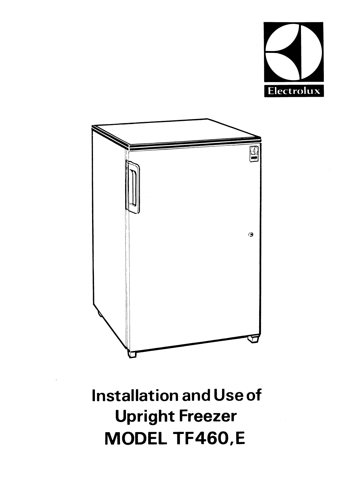 Electrolux TF460 User Guide