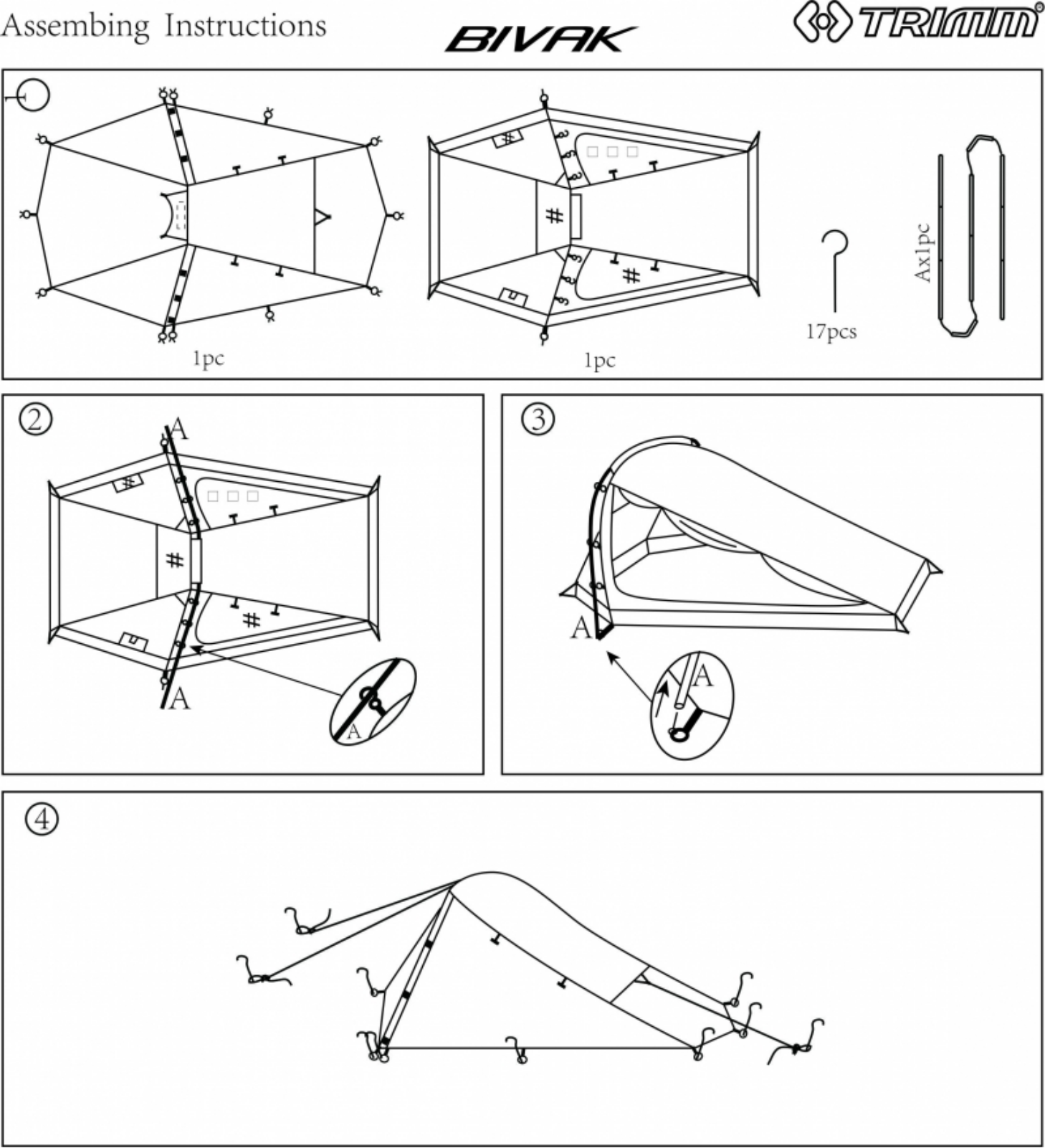 Trimm Bivak User Manual - ManualMachine.com