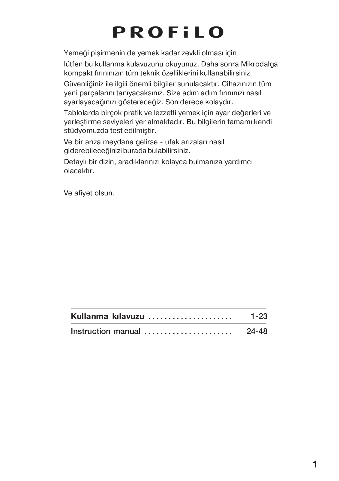 Profilo MD1000 User Manual - ManualMachine.com