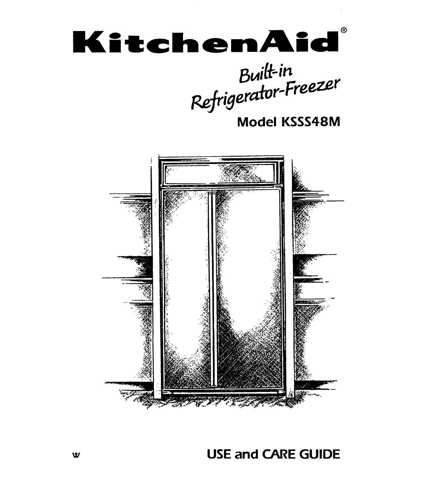 KitchenAid KSSS48M User Manual