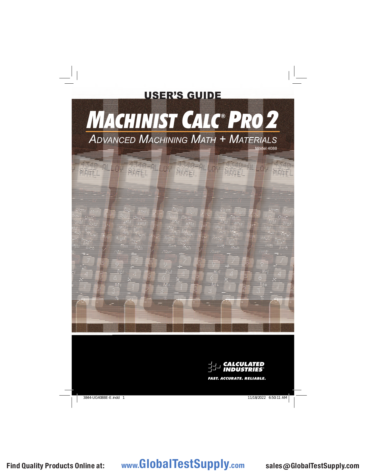 Calculated Industries 4088 User manual - ManualMachine.com