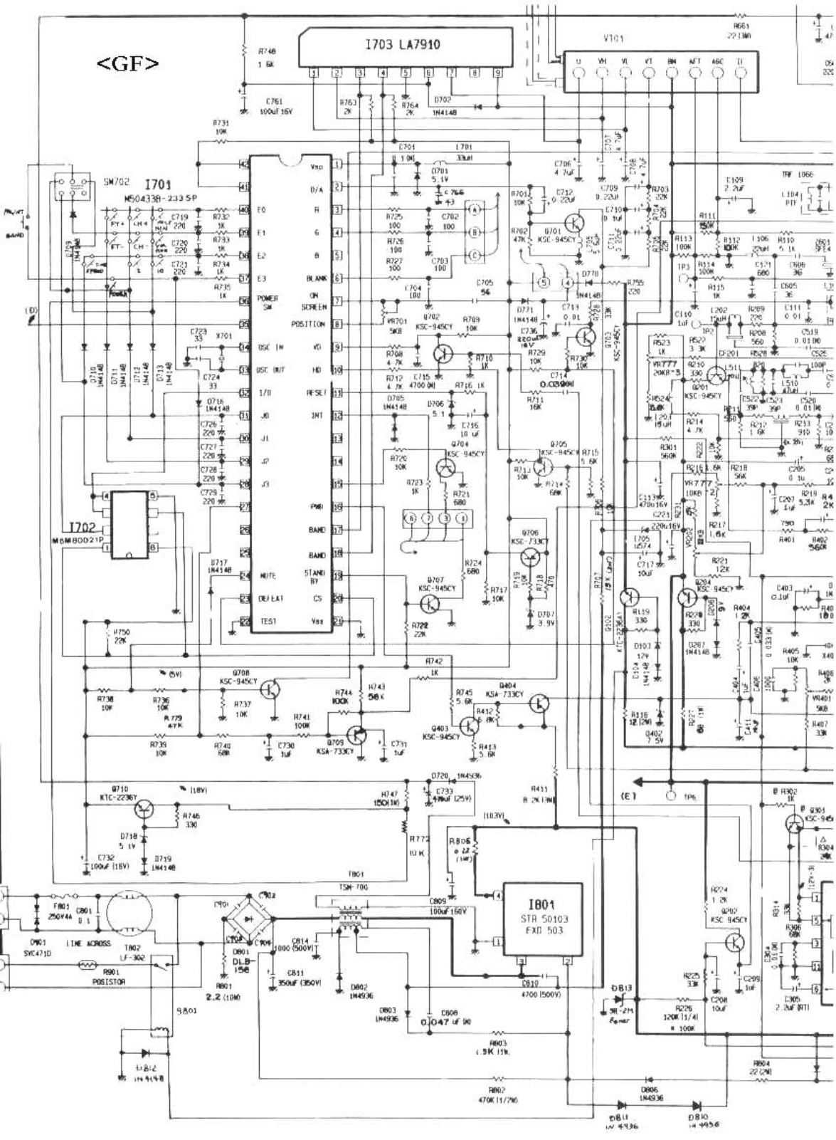 CCE TV HPS-1495, TV HPS-2095 Schematic