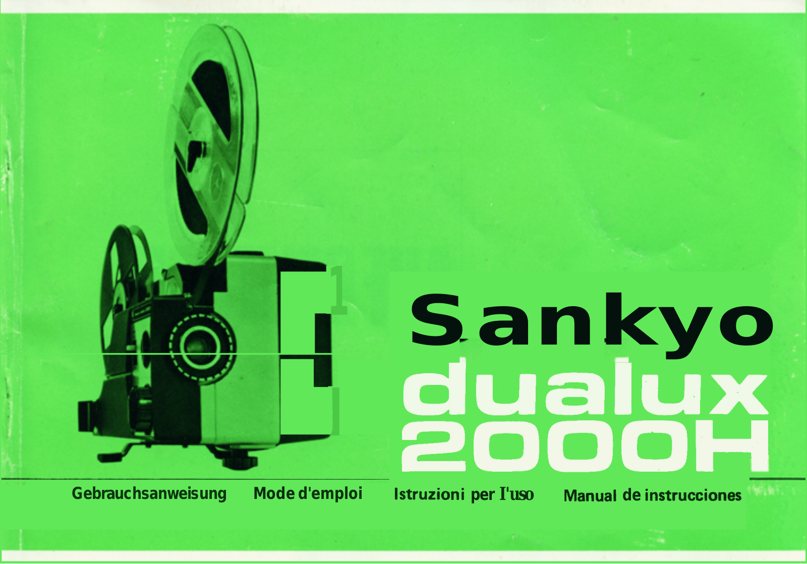 SANKYO DUALUX 2000H User Manual