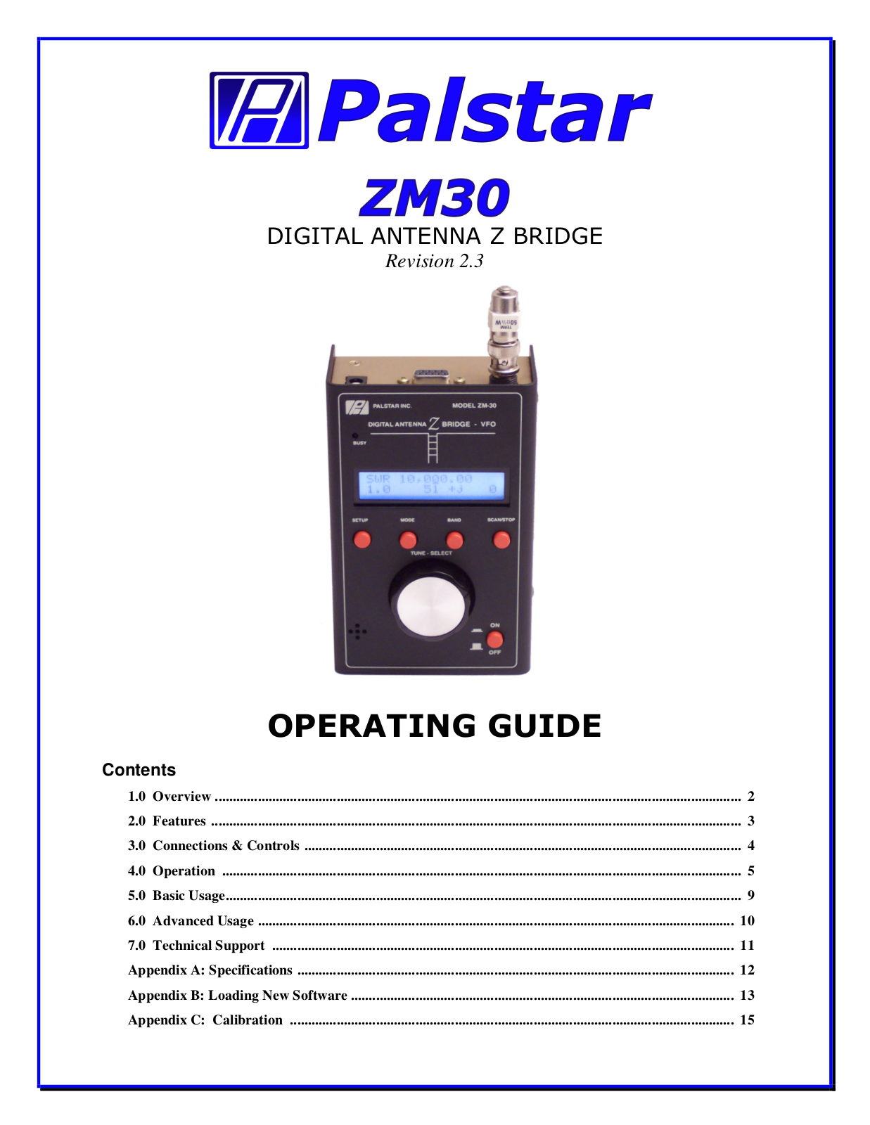 Palstar ZM-30 User guide - ManualMachine.com