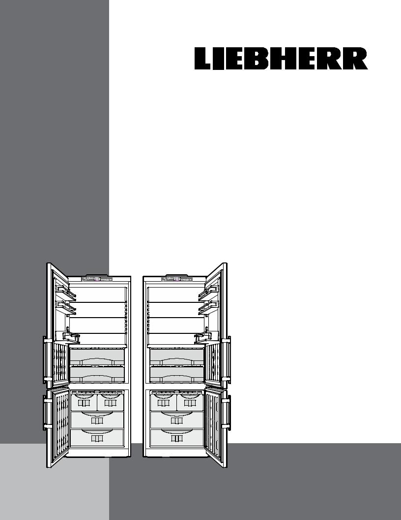 Liebherr CBS1661 Installation Manual