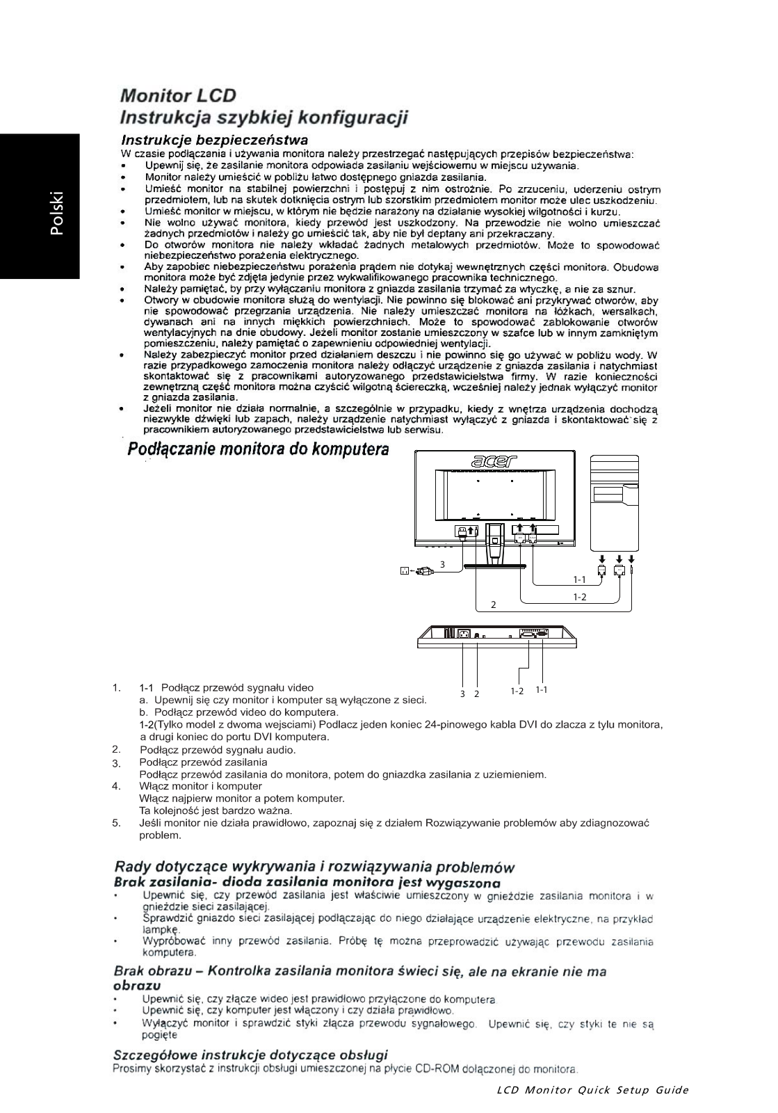 Acer P196WV User Manual