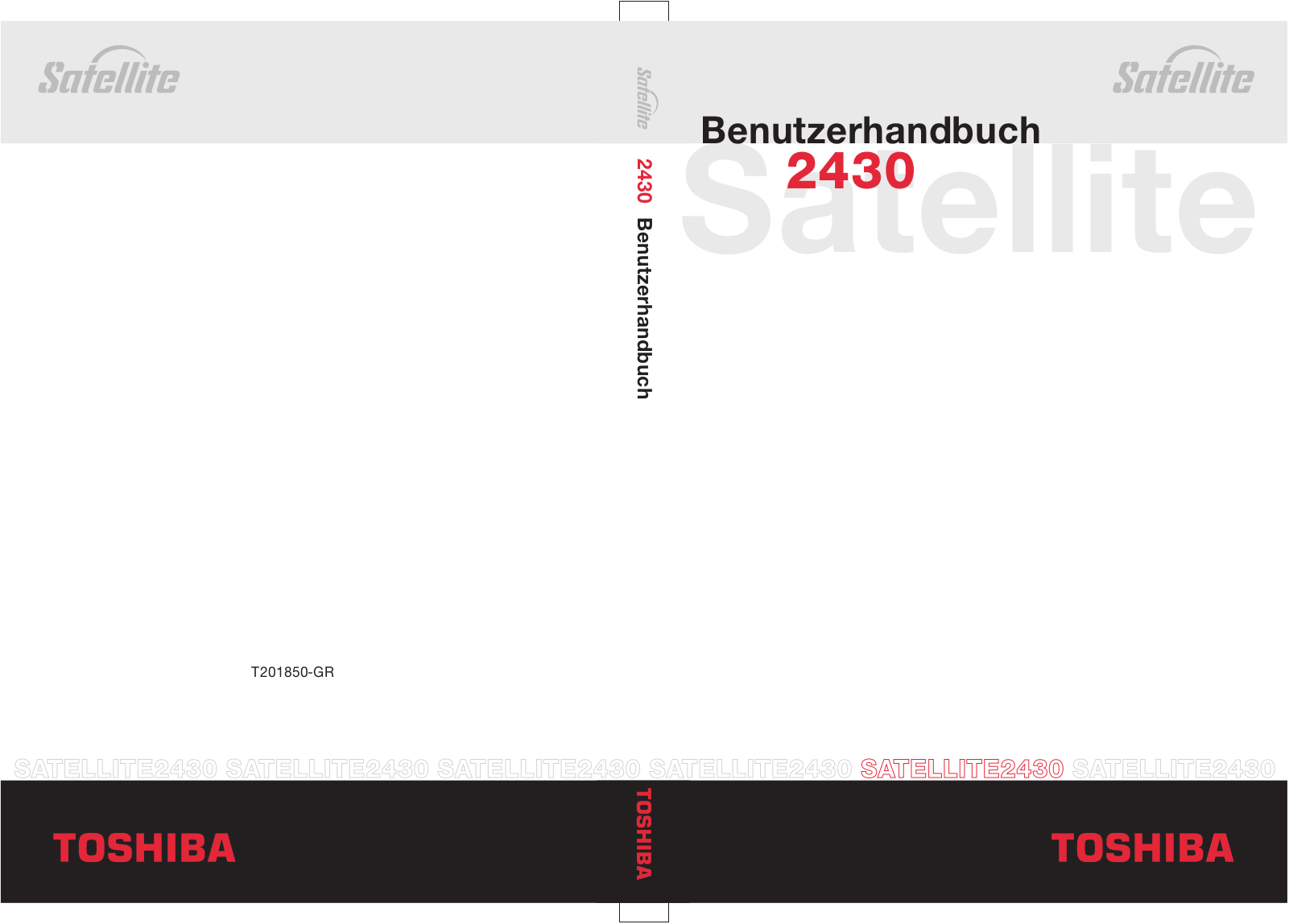 Toshiba SATELLITE 2430 User Manual