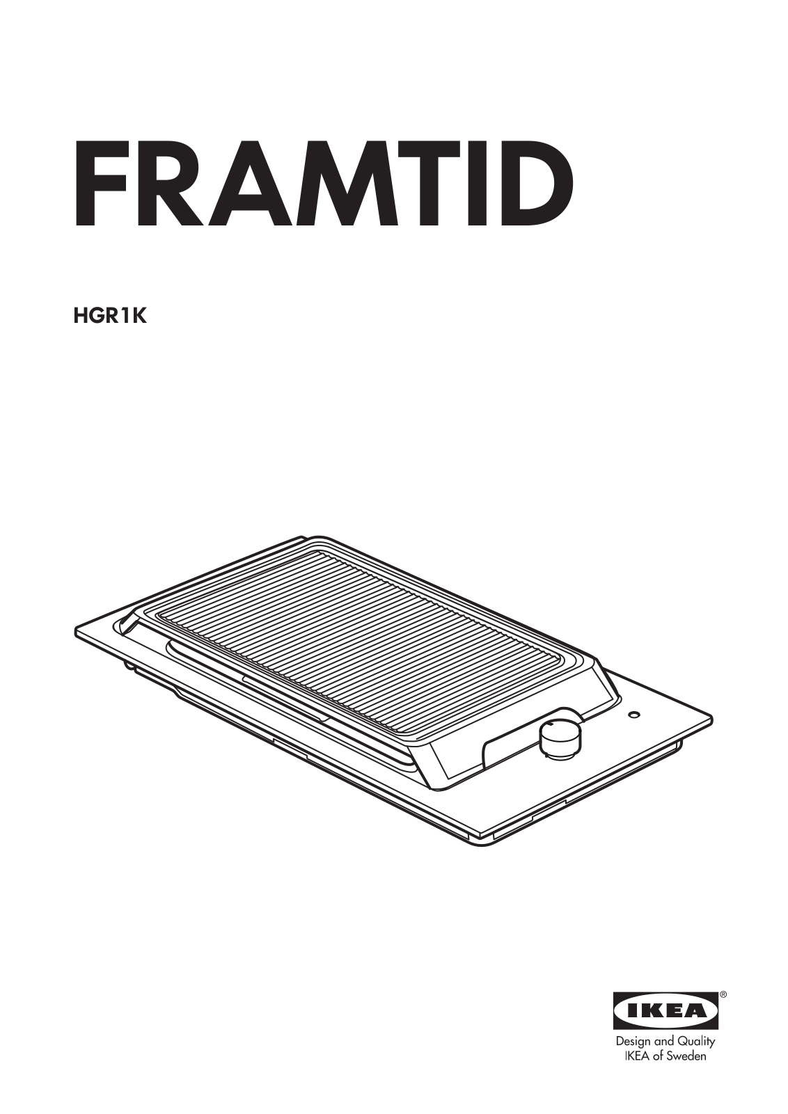 IKEA FRAMTID HGR1K User Manual