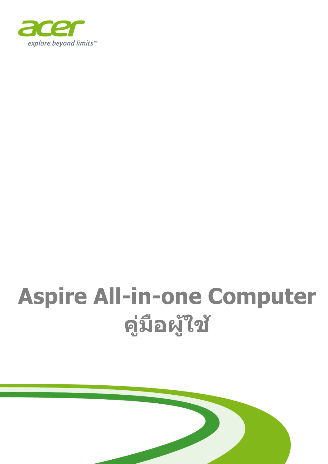 Acer ASPIRE Z1-601, ASPIRE ZC-106 User Manual