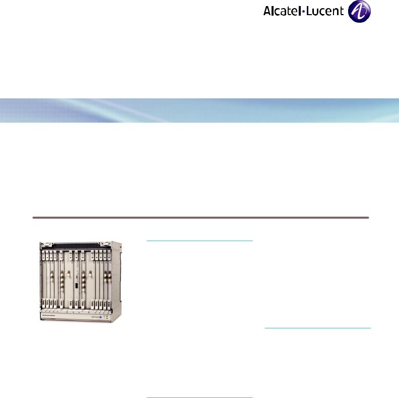 Alcatel-Lucent 1665 DMX User Manual