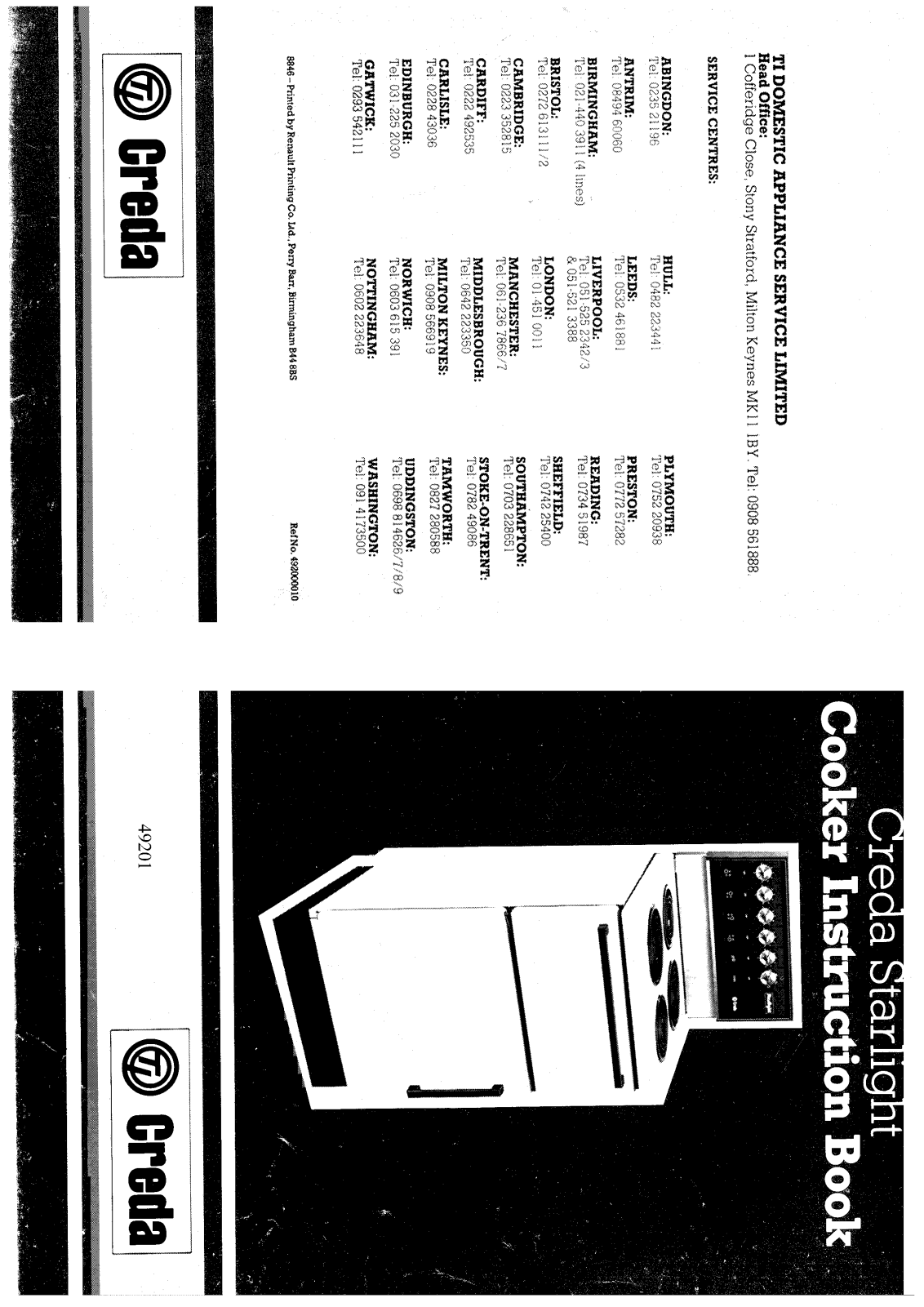 Creda HB49202 User Manual