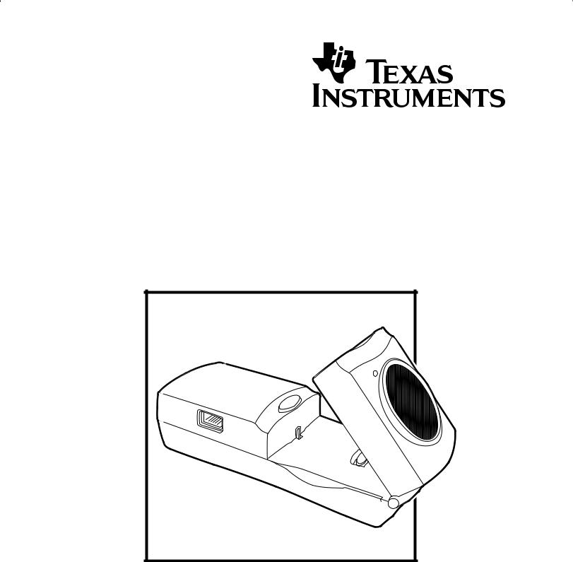 Texas Instruments CBR 2 User Manual