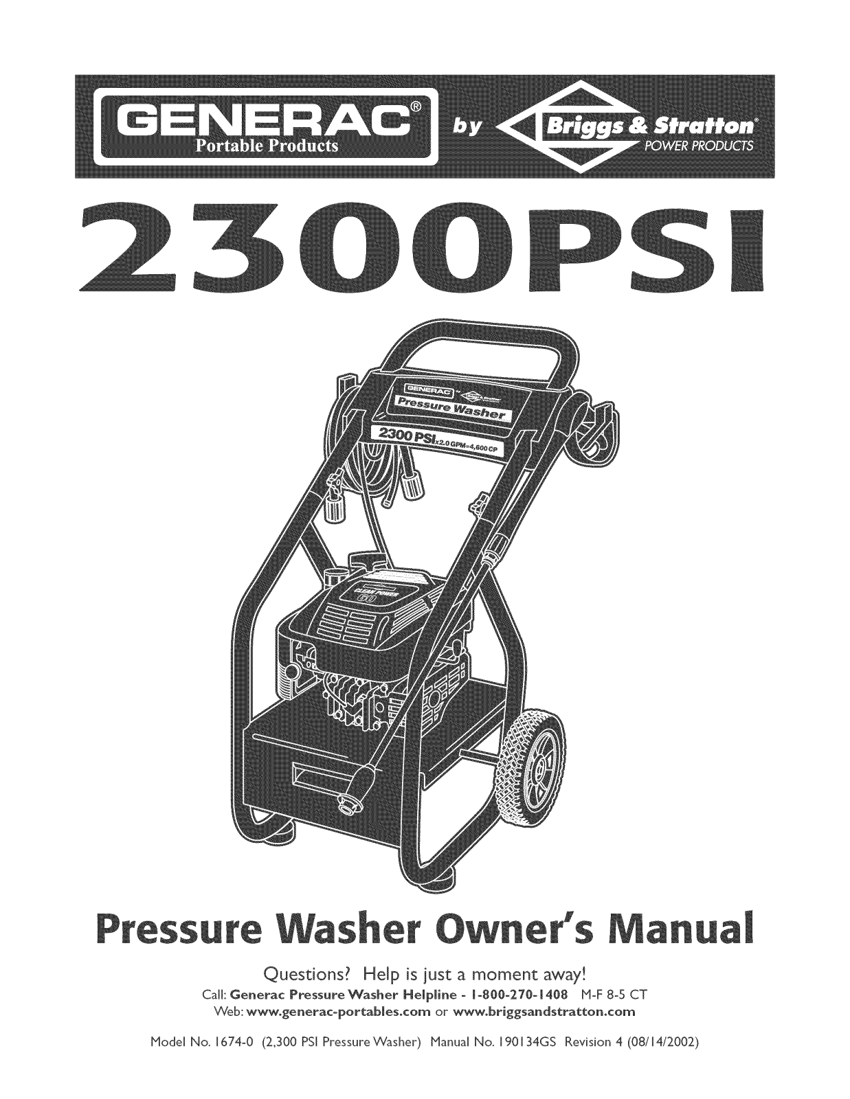 Generac 1674-0 Owner’s Manual - ManualMachine.com