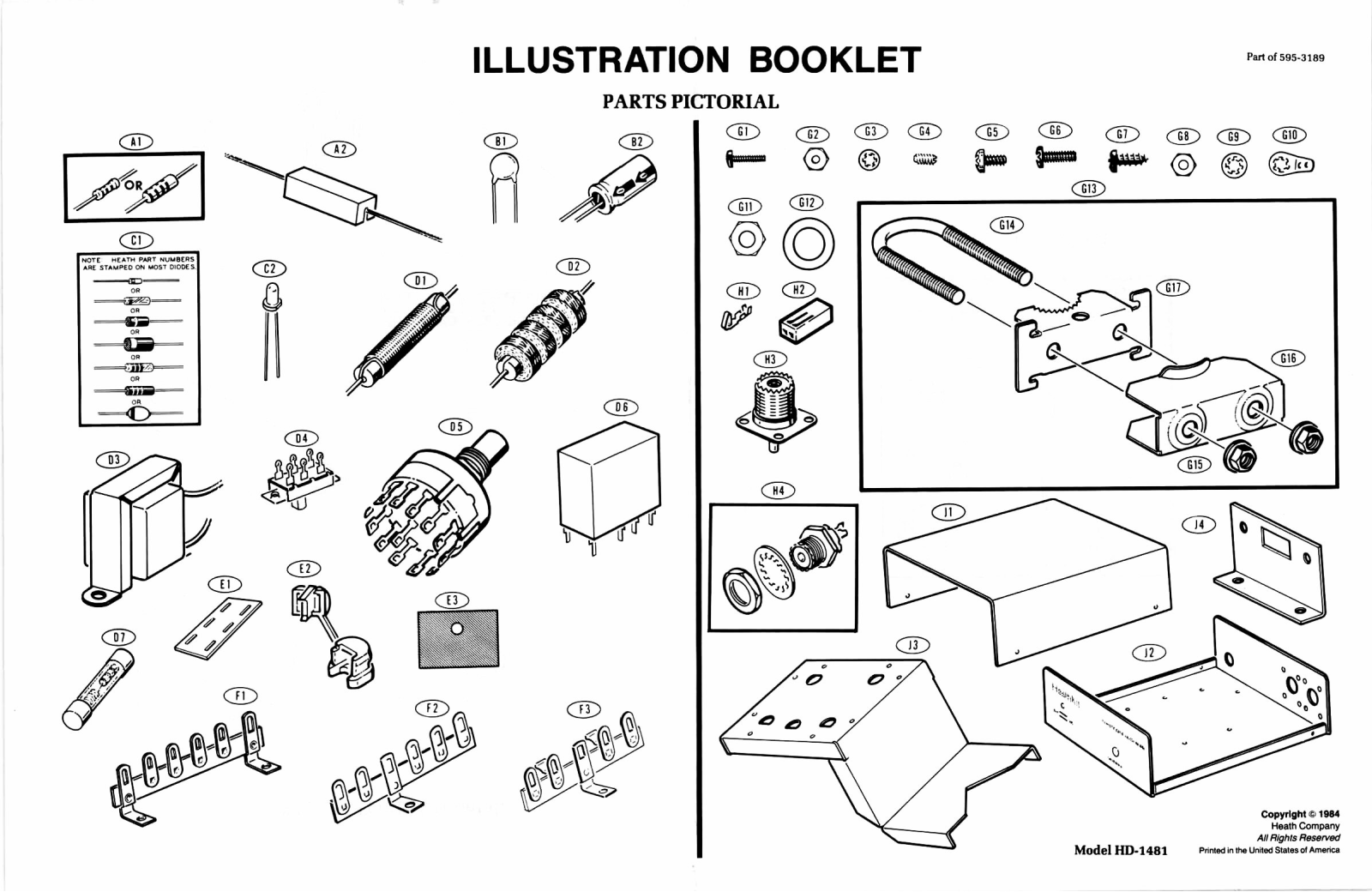 Heathkit hd1481 schematic