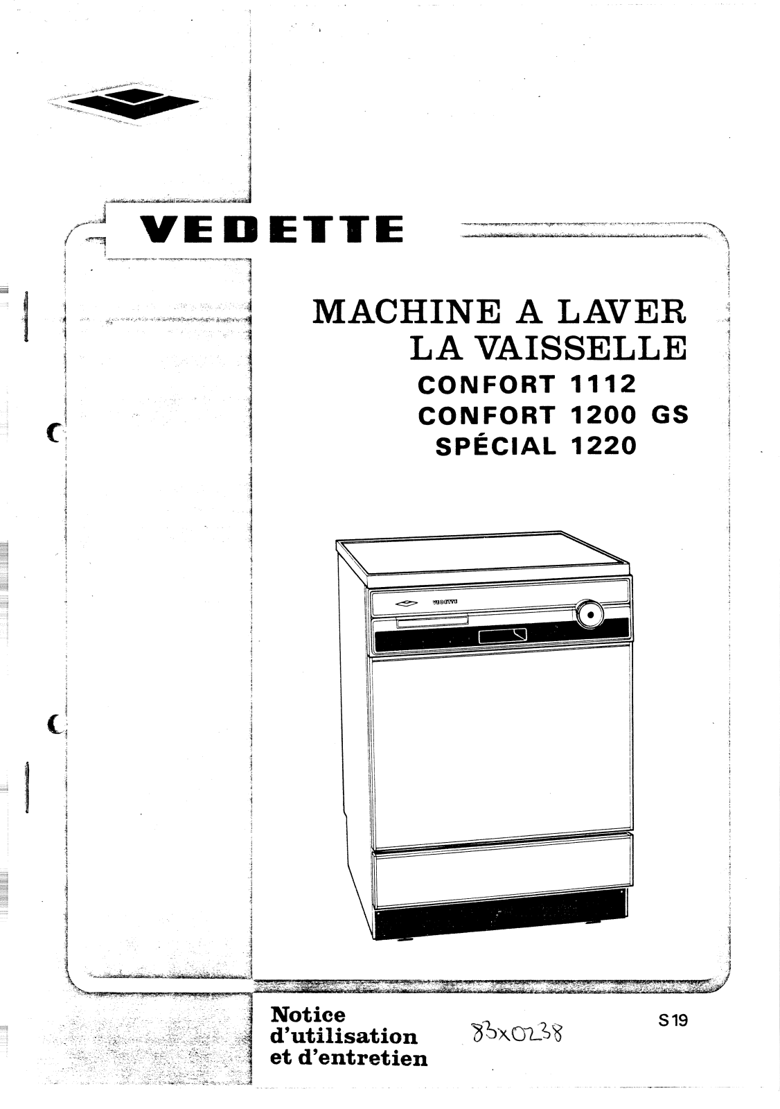 VEDETTE SPECIAL12 User Manual