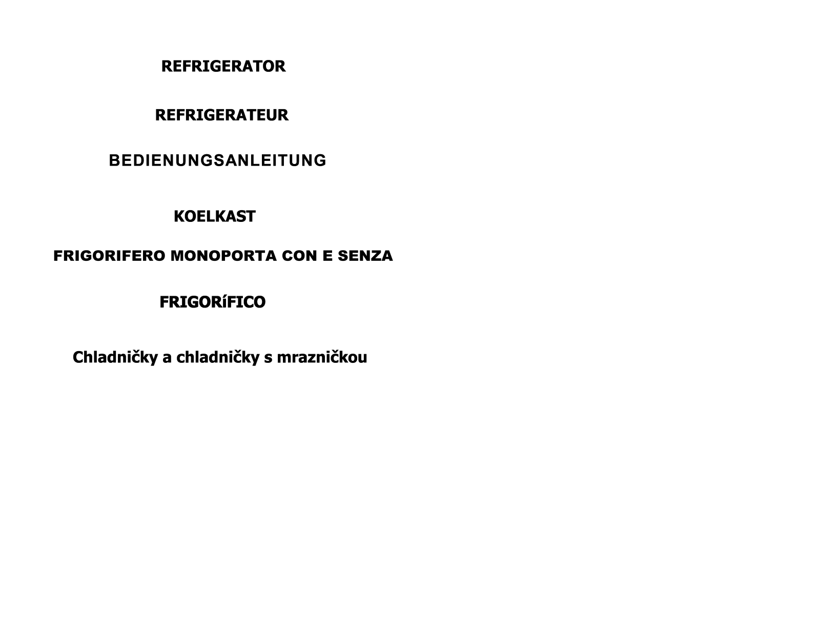 Candy CIO225 User Manual