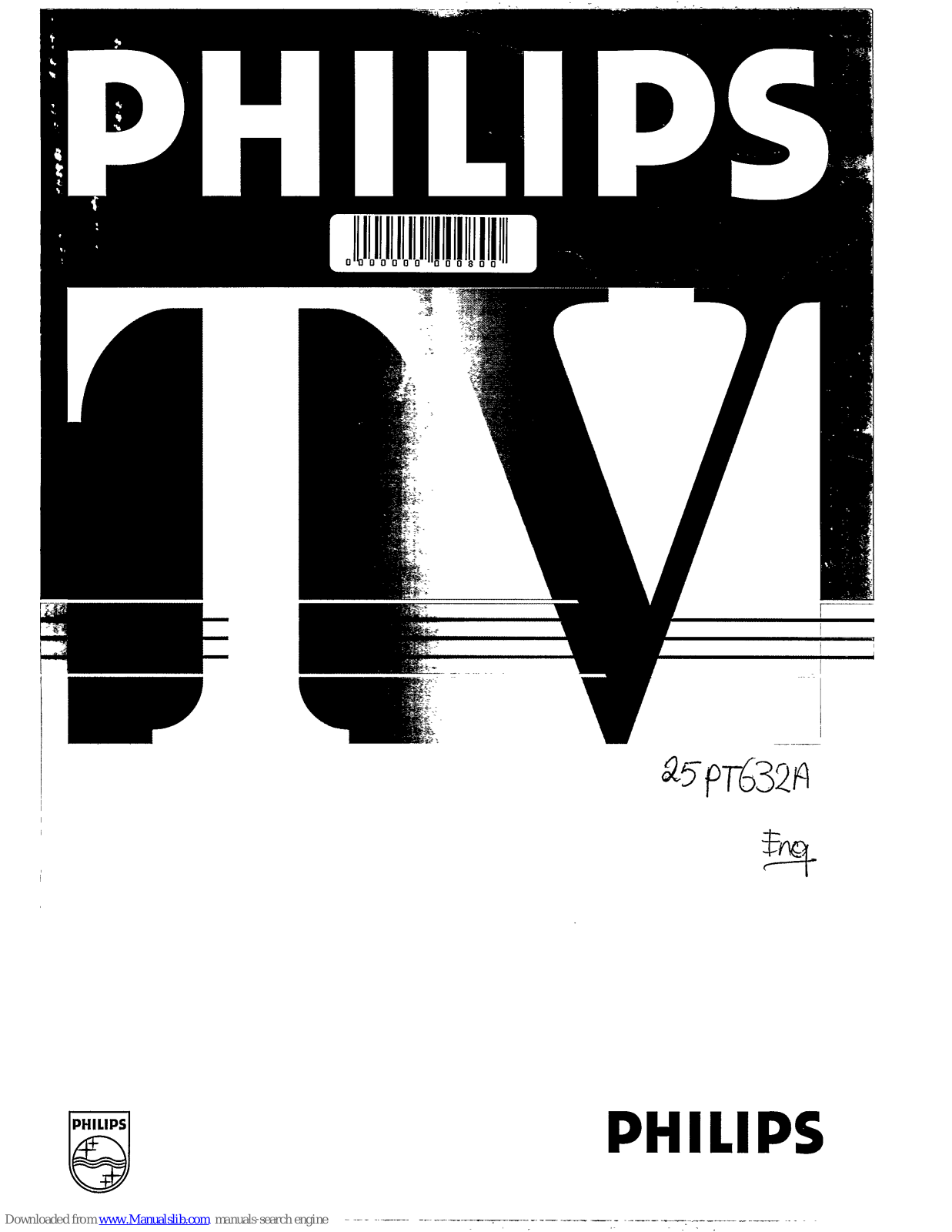 Philips 25PT632A/05 User Manual