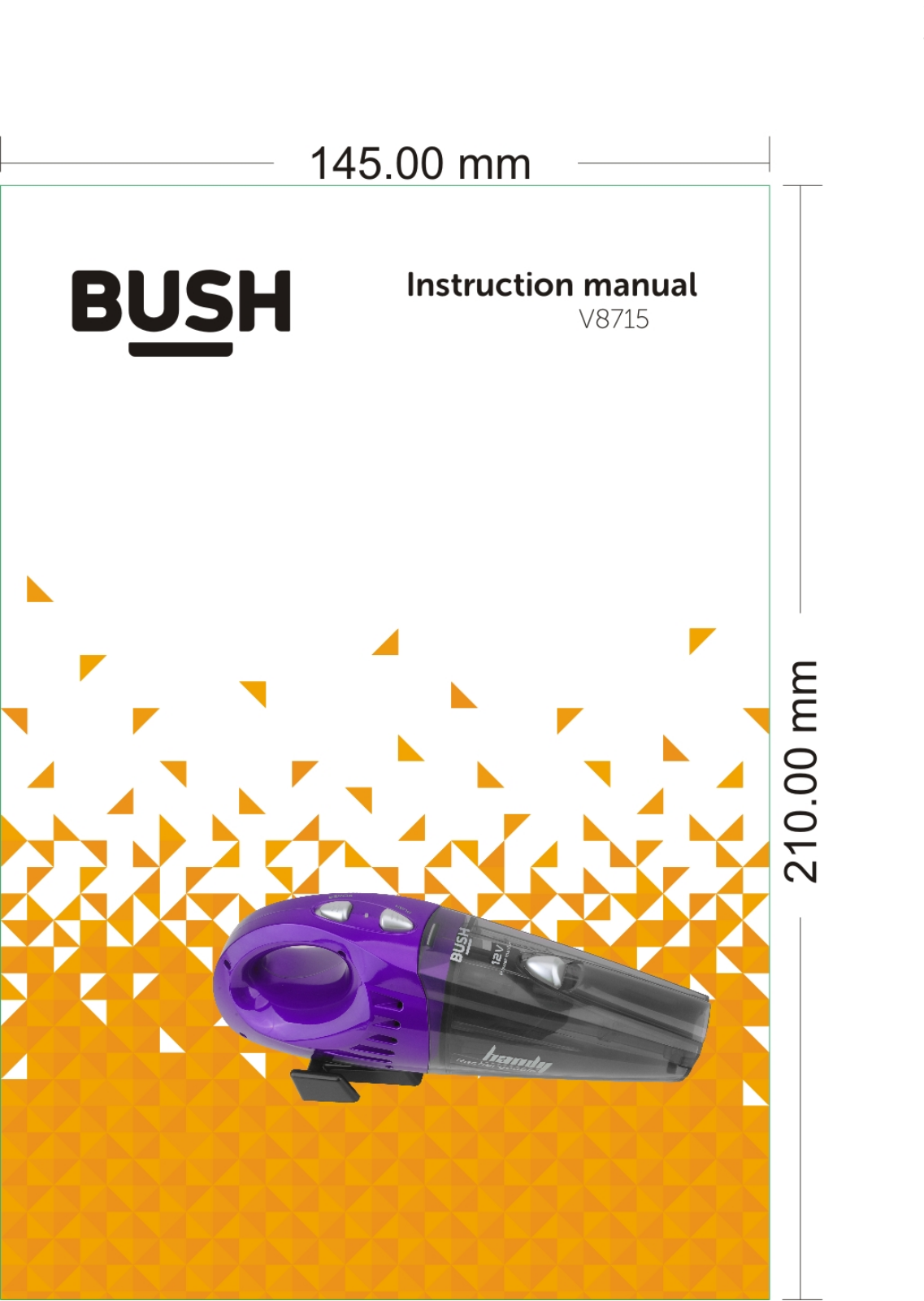 Bush V8715 Instruction manual