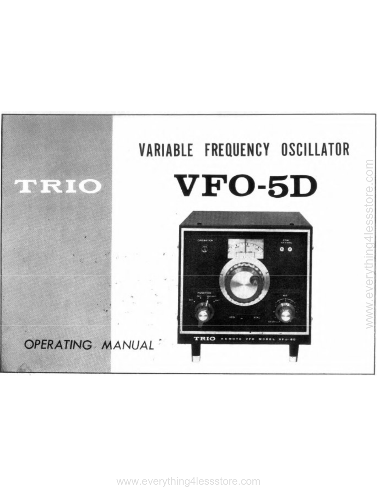 Kenwood vfo-5d Operation