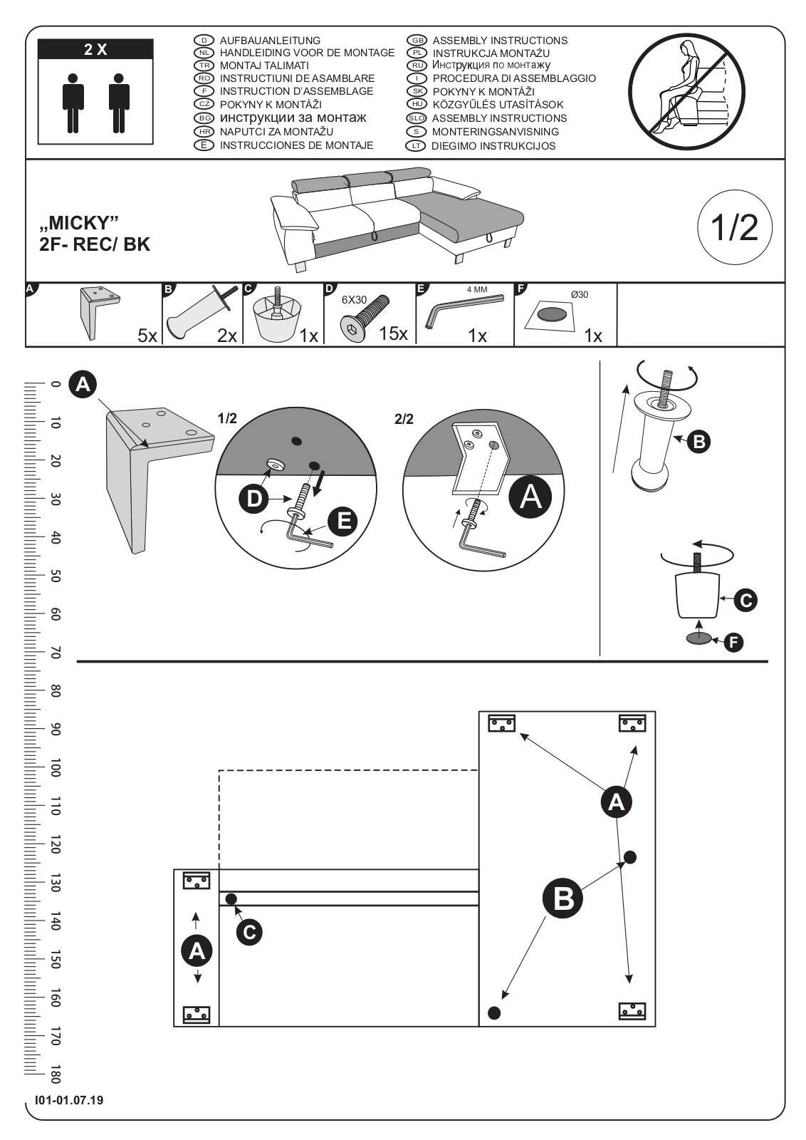 COTTA MICKY Assembly instructions - ManualMachine.com