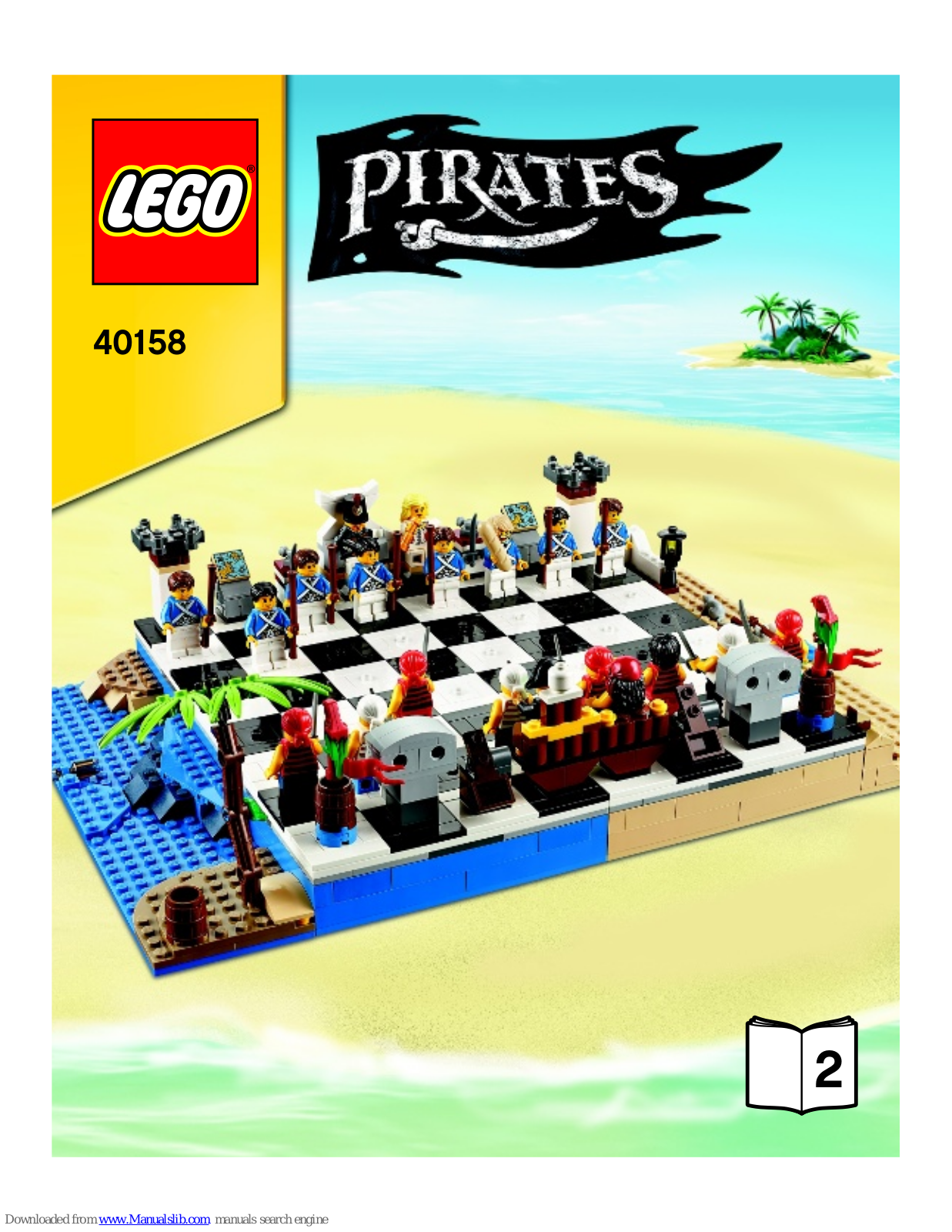 LEGO 40158 PIRATES Assembly Manual