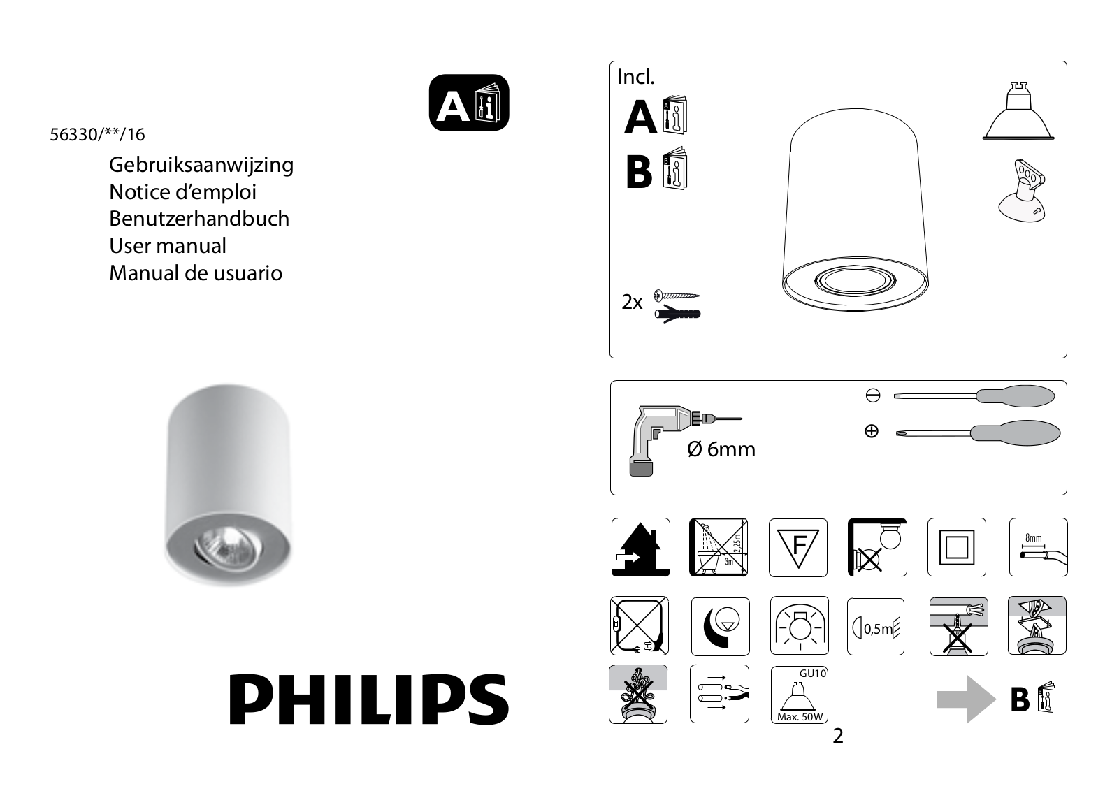 Philips 56330-31-16 User Manual