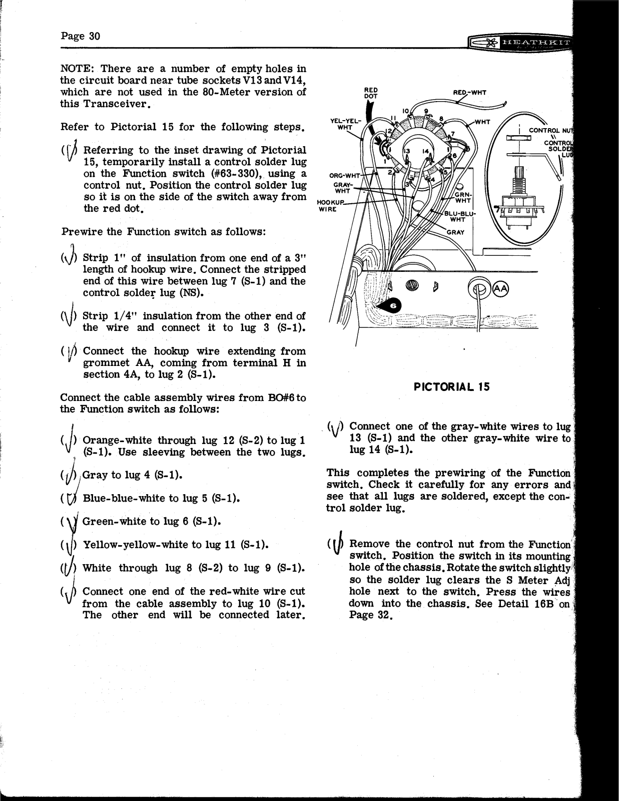 HEATHKIT HW-12a User Manual (PAGE 30)