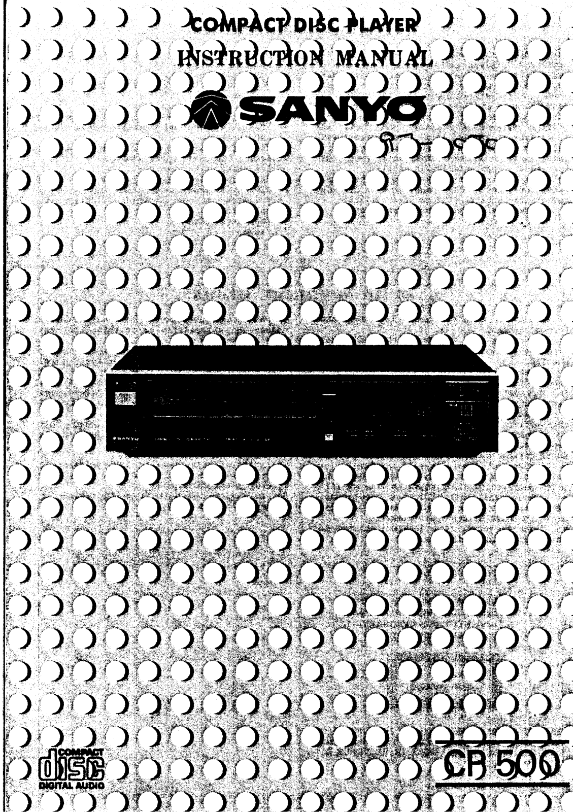 Sanyo CP 500 Instruction Manual