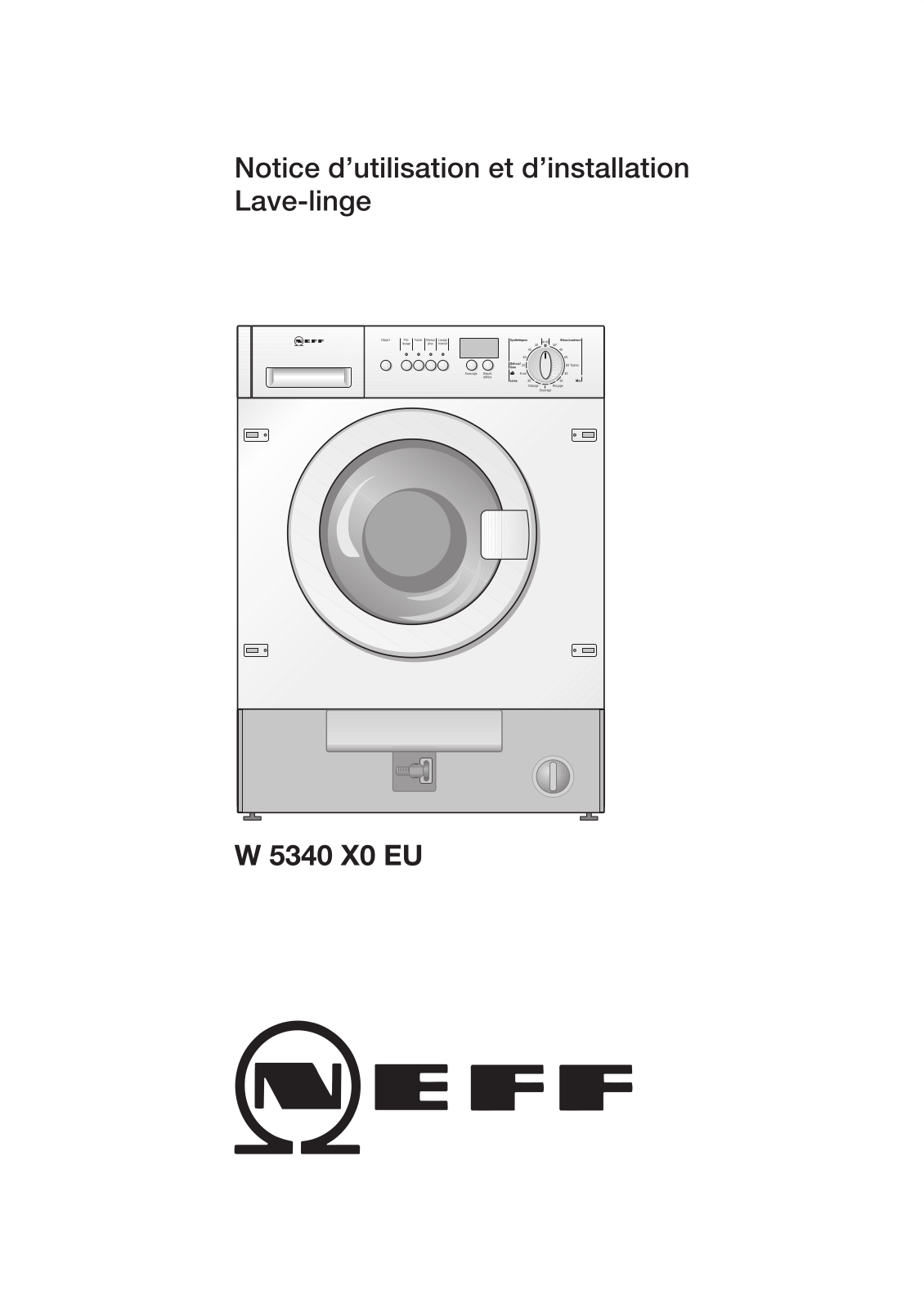 Neff W5340X0EU User Manual