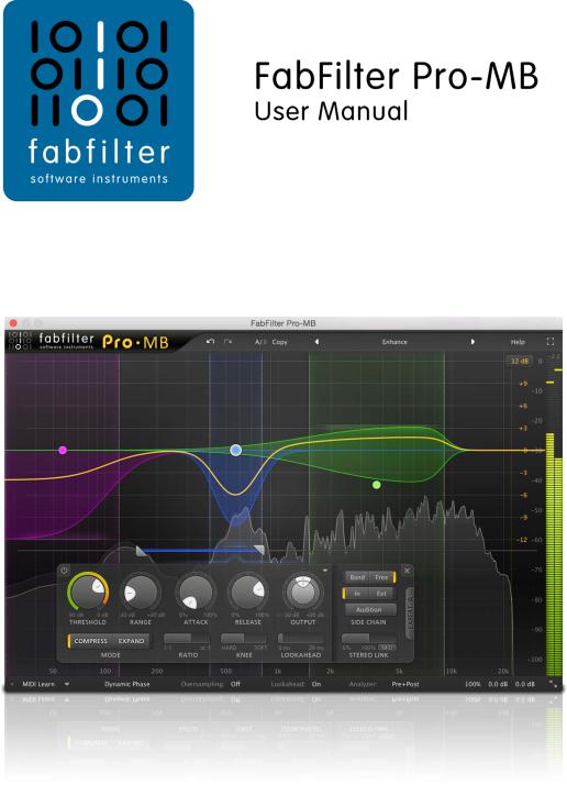 FabFilter PRO-MB Users Manual