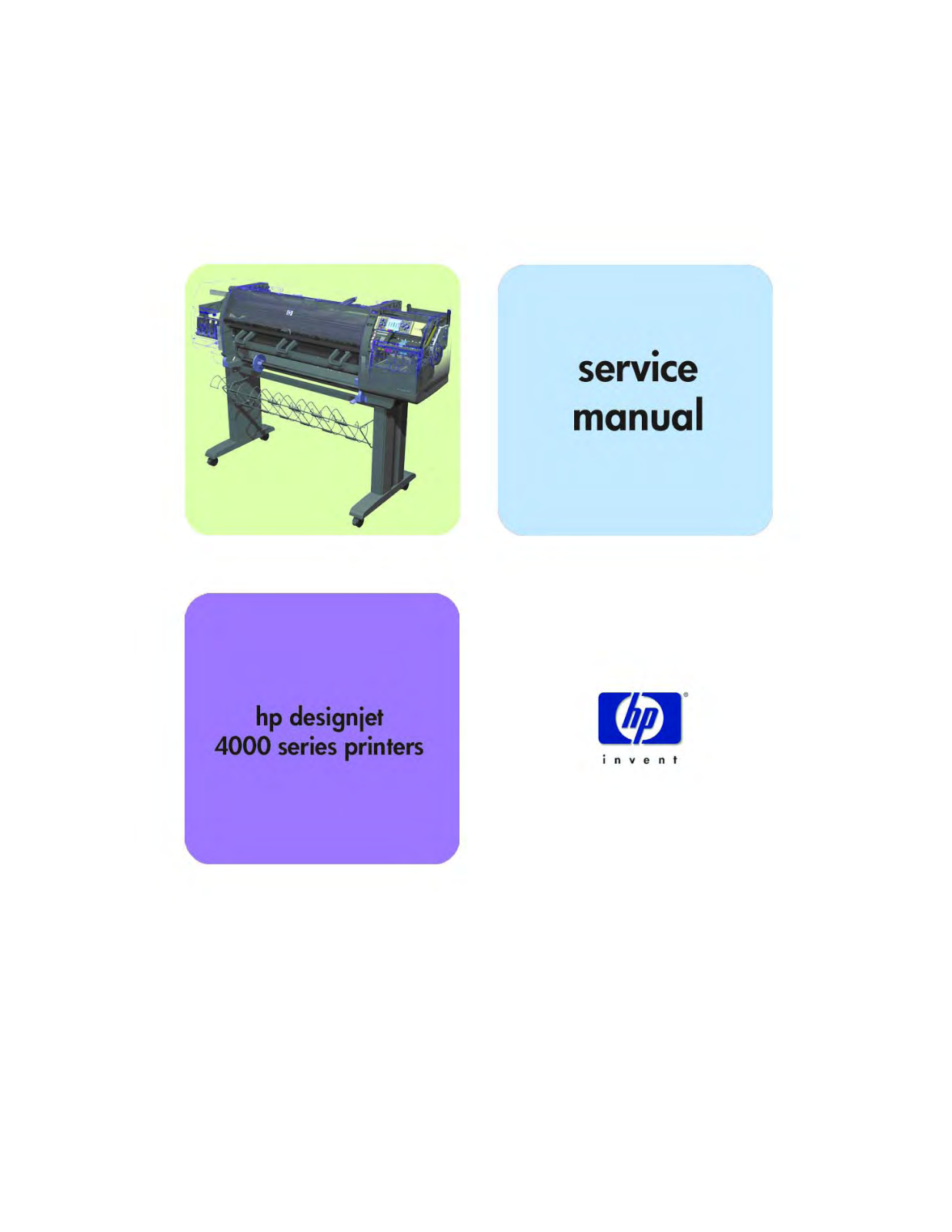 HP DesignJet 4000 Series Service Manual