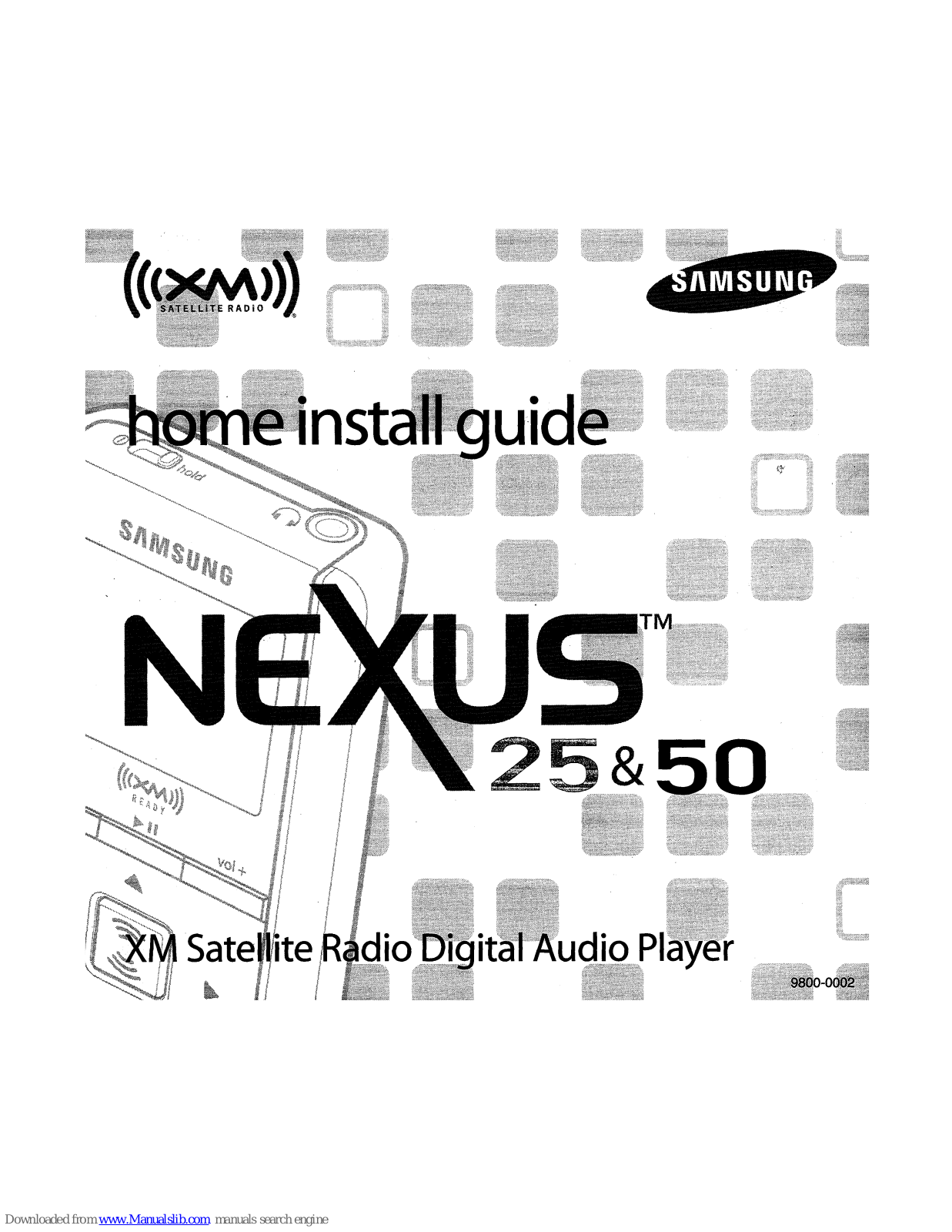 Samsung YA-CD200, YA-CP200, Nexus 25, Nexus 50 Home Installation Manual